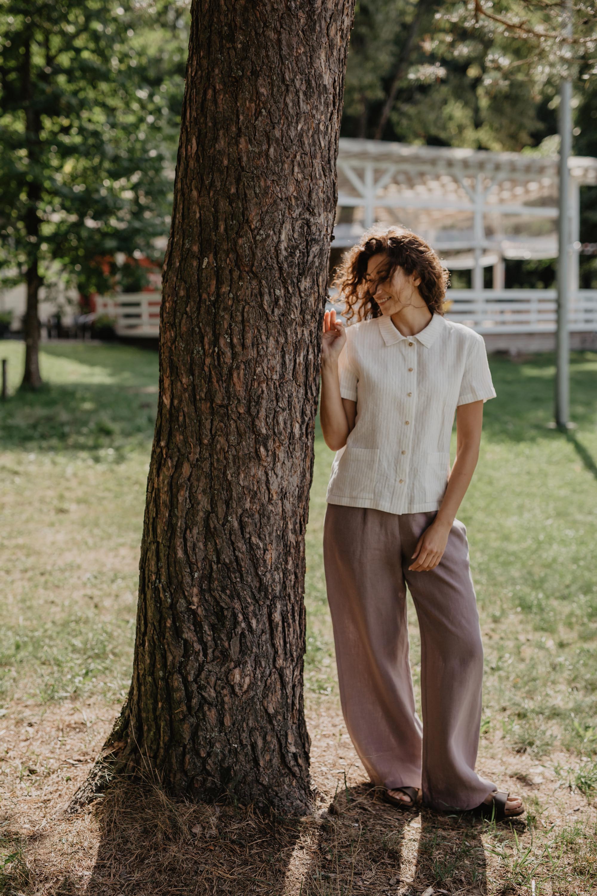AmourLinen Linen pants Oulu super long linen pants Linen Pants | AmourLinen | Linen Clothing