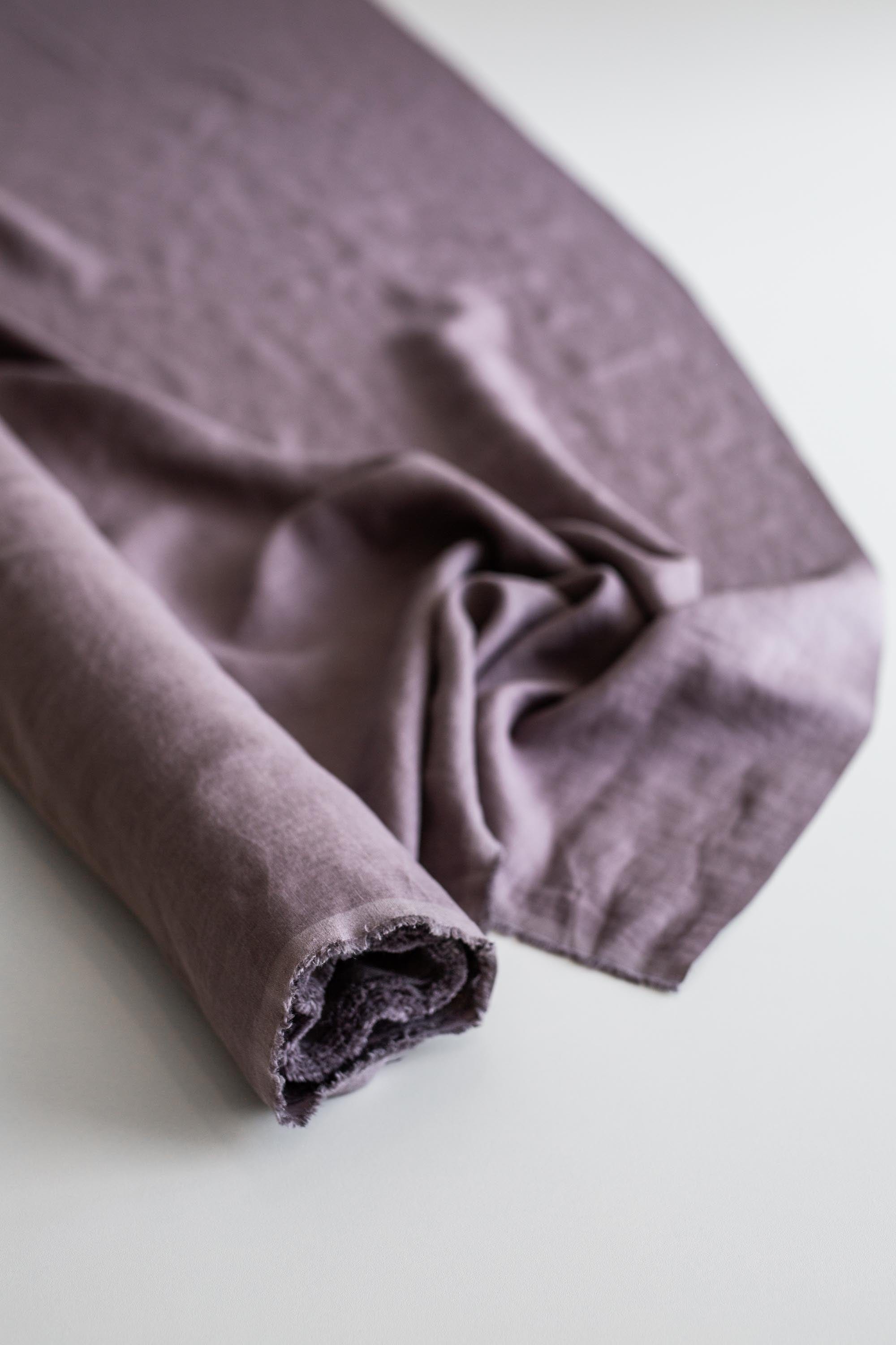 AmourLinen Dusty Lavender 95" / 240 cm linen fabric Dusty Lavender 95" / 240 cm linen fabric | AmourLinen | Linen fabric cut to length
