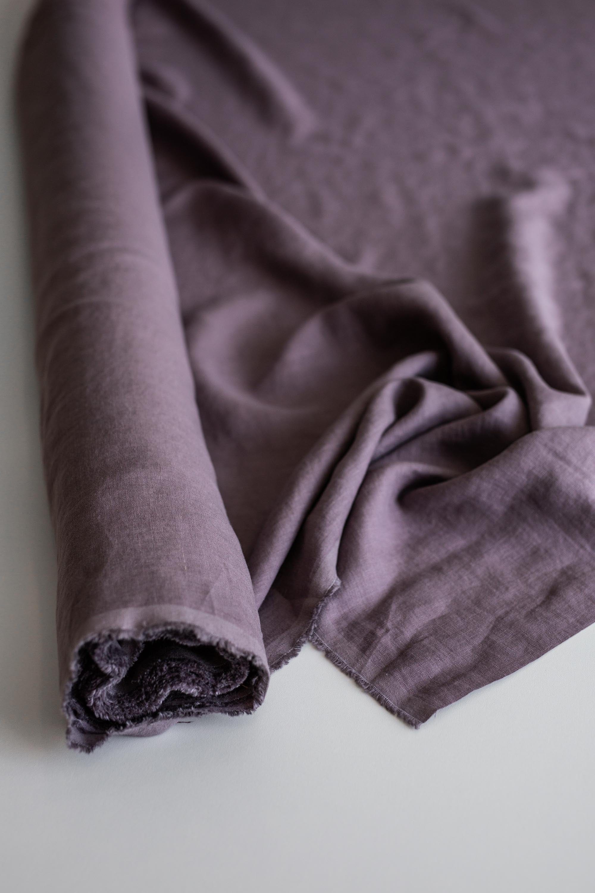 AmourLinen Dusty Lavender 95" / 240 cm linen fabric Dusty Lavender 95" / 240 cm linen fabric | AmourLinen | Linen fabric cut to length