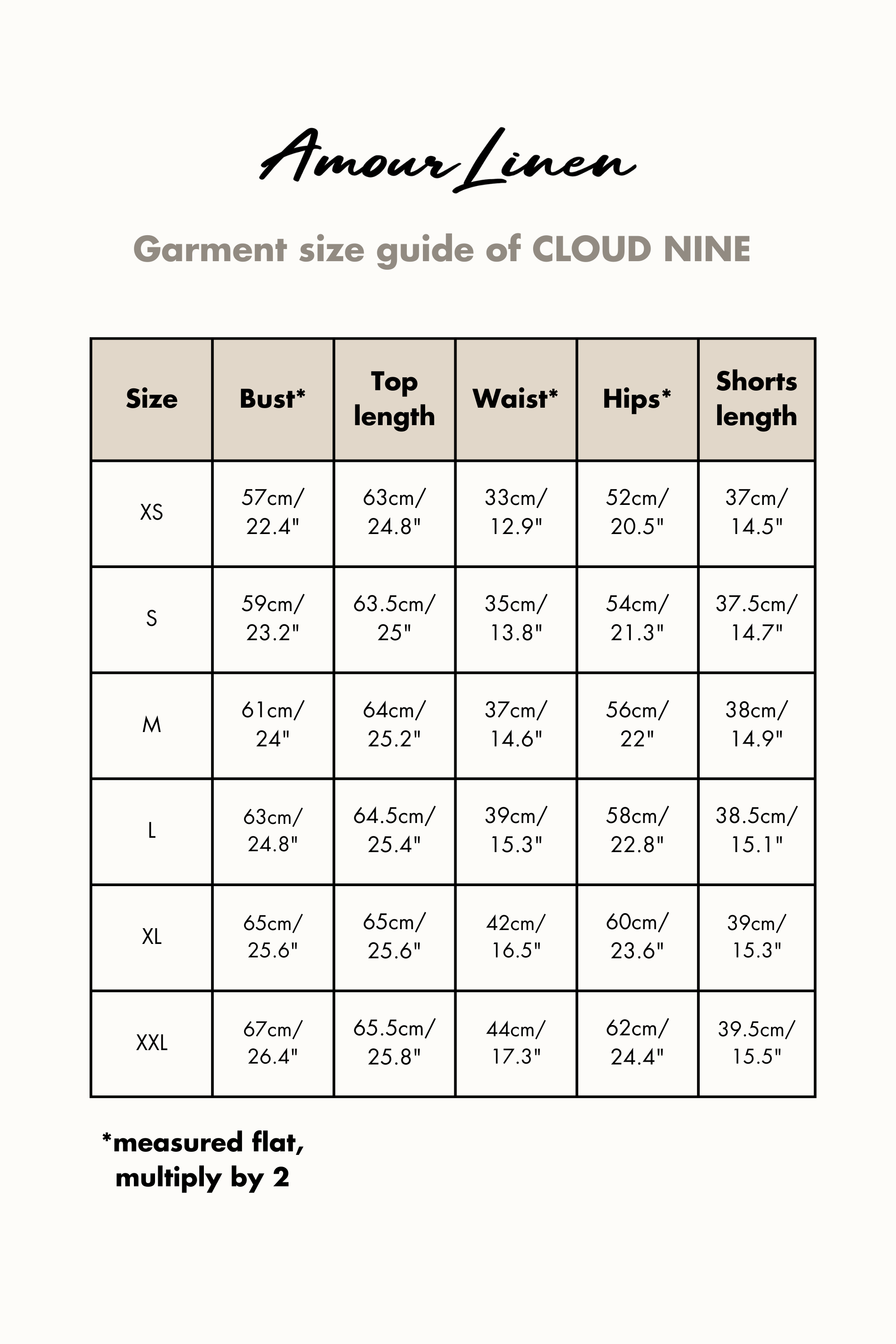 Short sleeve pajama set CLOUD NINE | ARCHIVE SALE