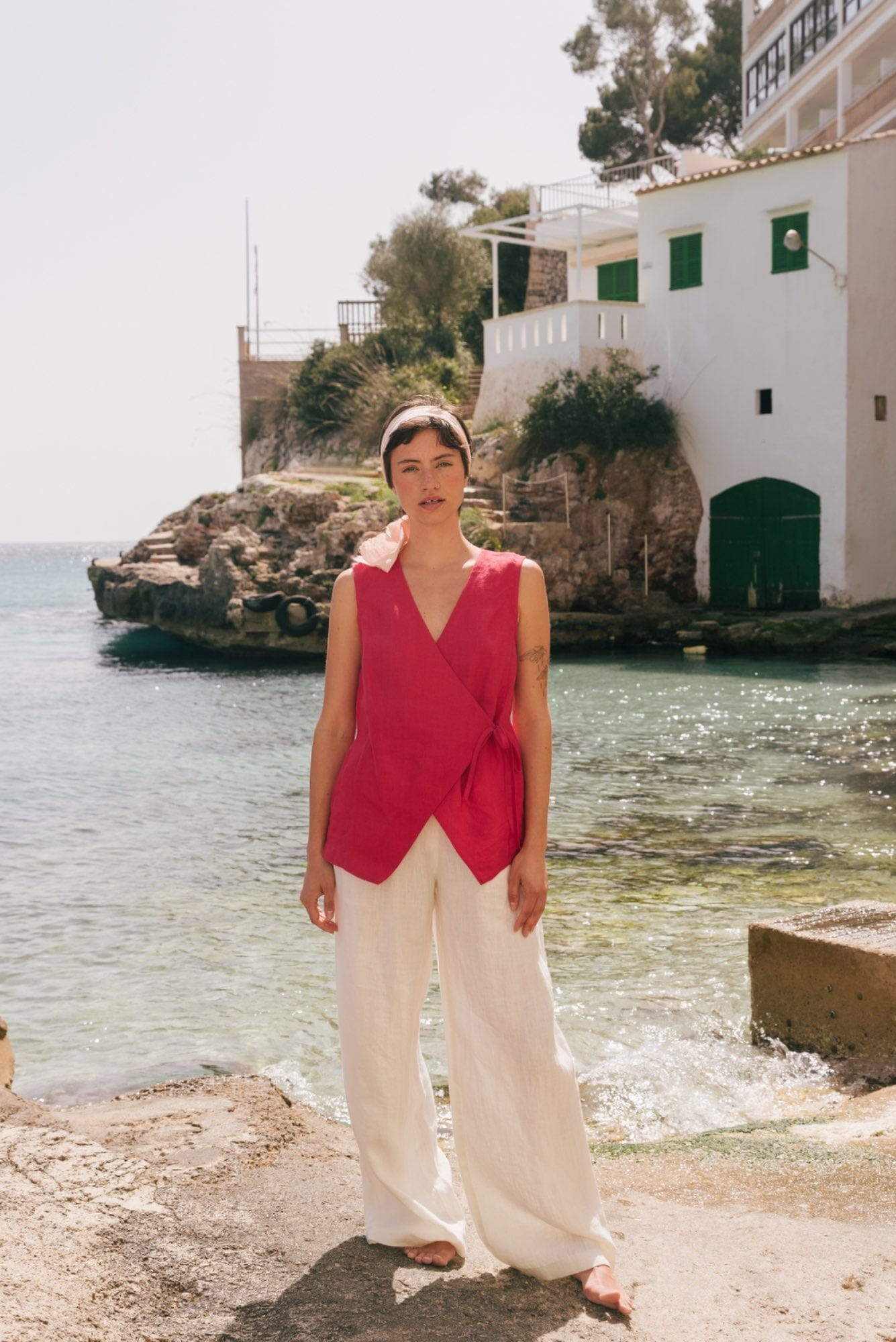BLANCA wrap top | ARCHIVE SALE