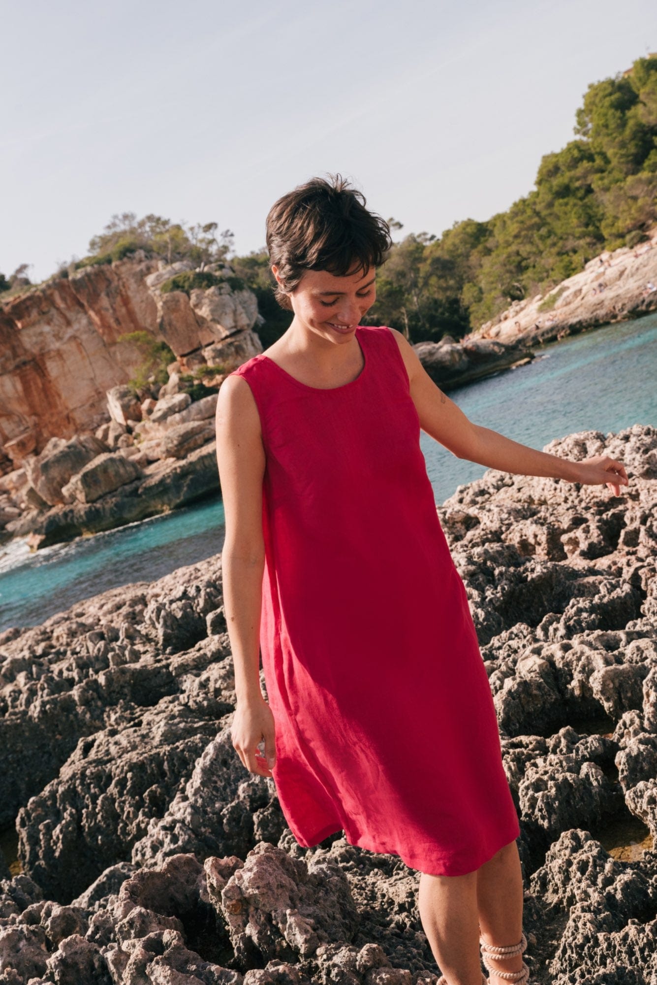 AmourLinen Linen dress Norah loose linen dress Norah loose linen dress