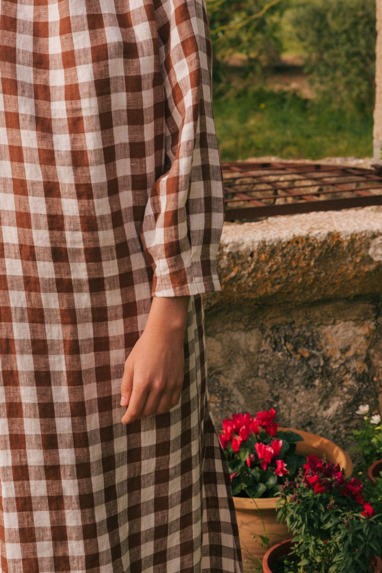 AmourLinen Linen dress Amalia long-length linen dress Amalia long-length linen dress