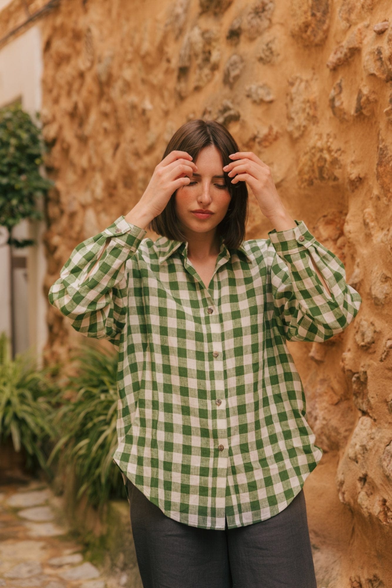 AmourLinen Linen shirt Odense casual linen shirt Casual Linen Shirt | AmourLinen | Linen Clothing