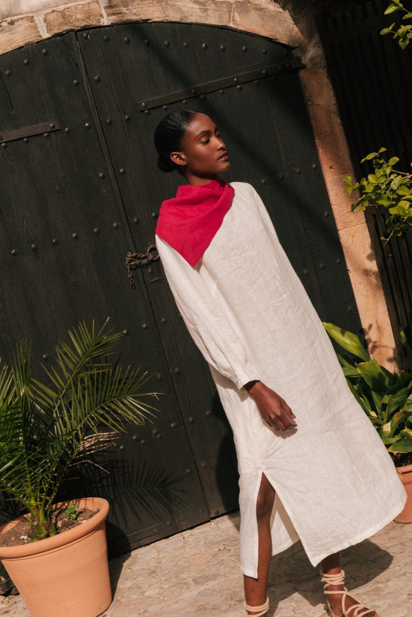 AmourLinen Linen scarf Linen scarf
