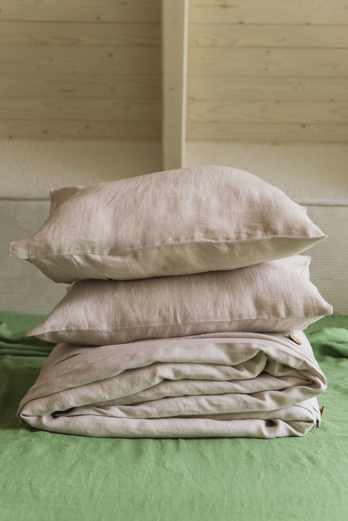 AmourLinen Linen bedding set Linen bedding set in Cream Linen bedding set in Cream
