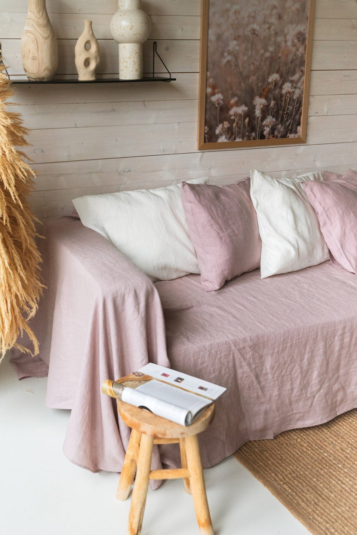 AmourLinen Linen couch cover Linen couch cover Linen couch cover