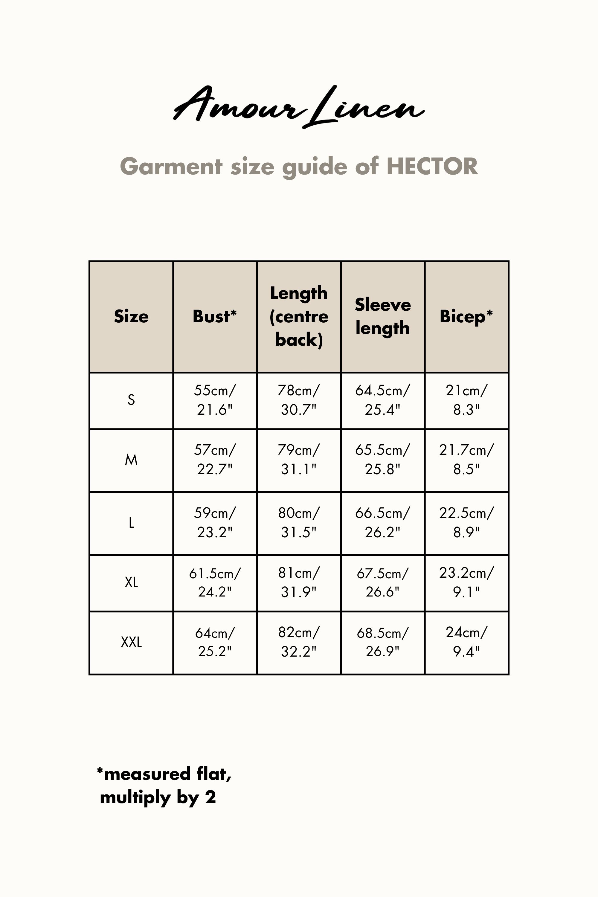 Classic linen shirt HECTOR XXL Rosy Brown