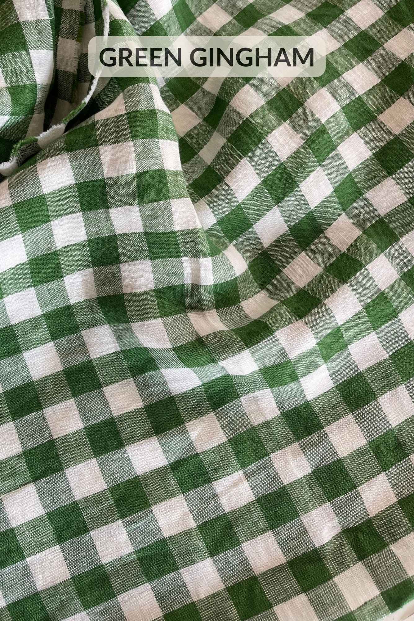 MONA skirt in Green Gingham | sale