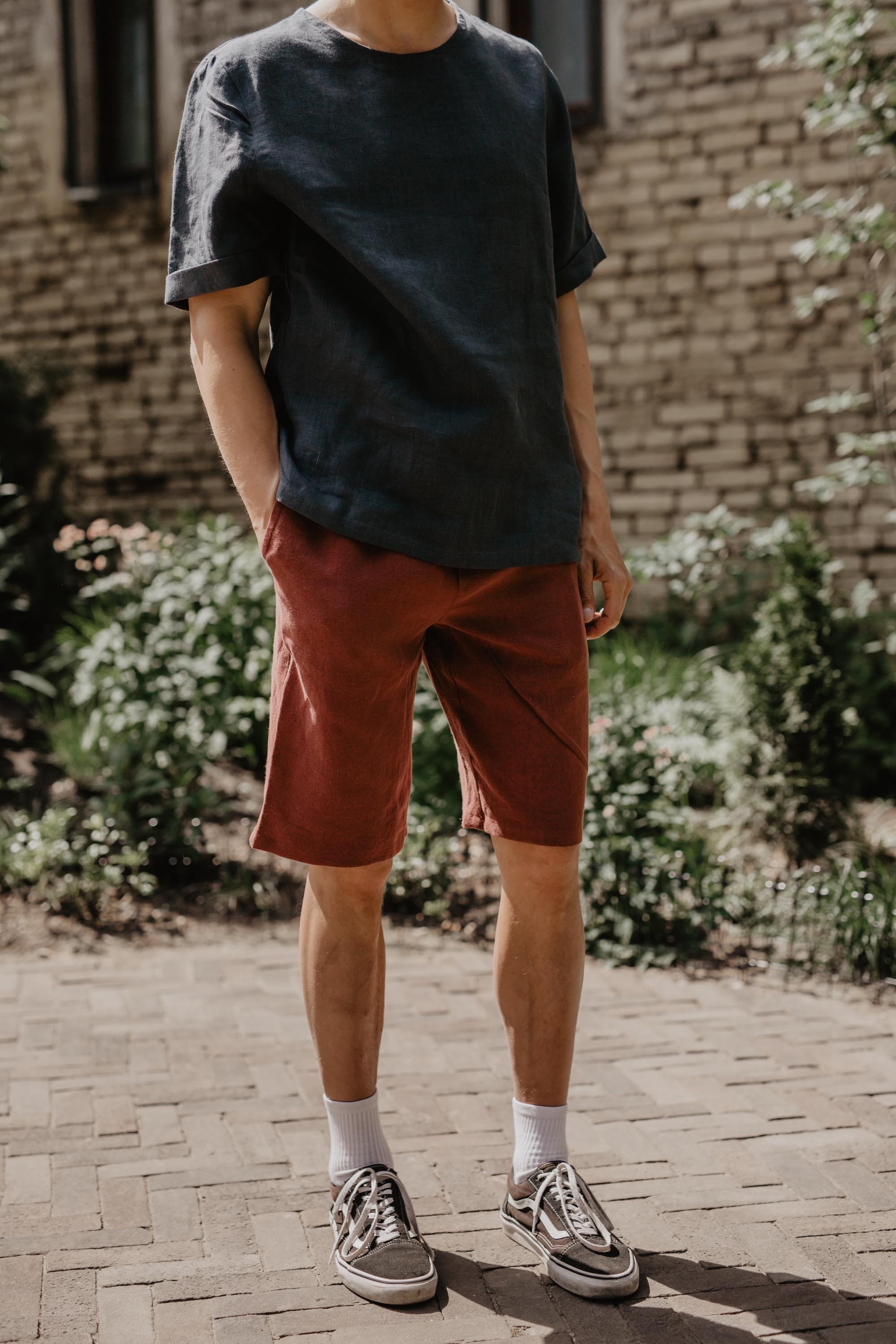 AmourLinen Linen top Linen top ATLAS Linen top ATLAS | AmourLinen | Linen Clothing