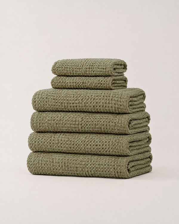 Waffle Towel Spa Pack
