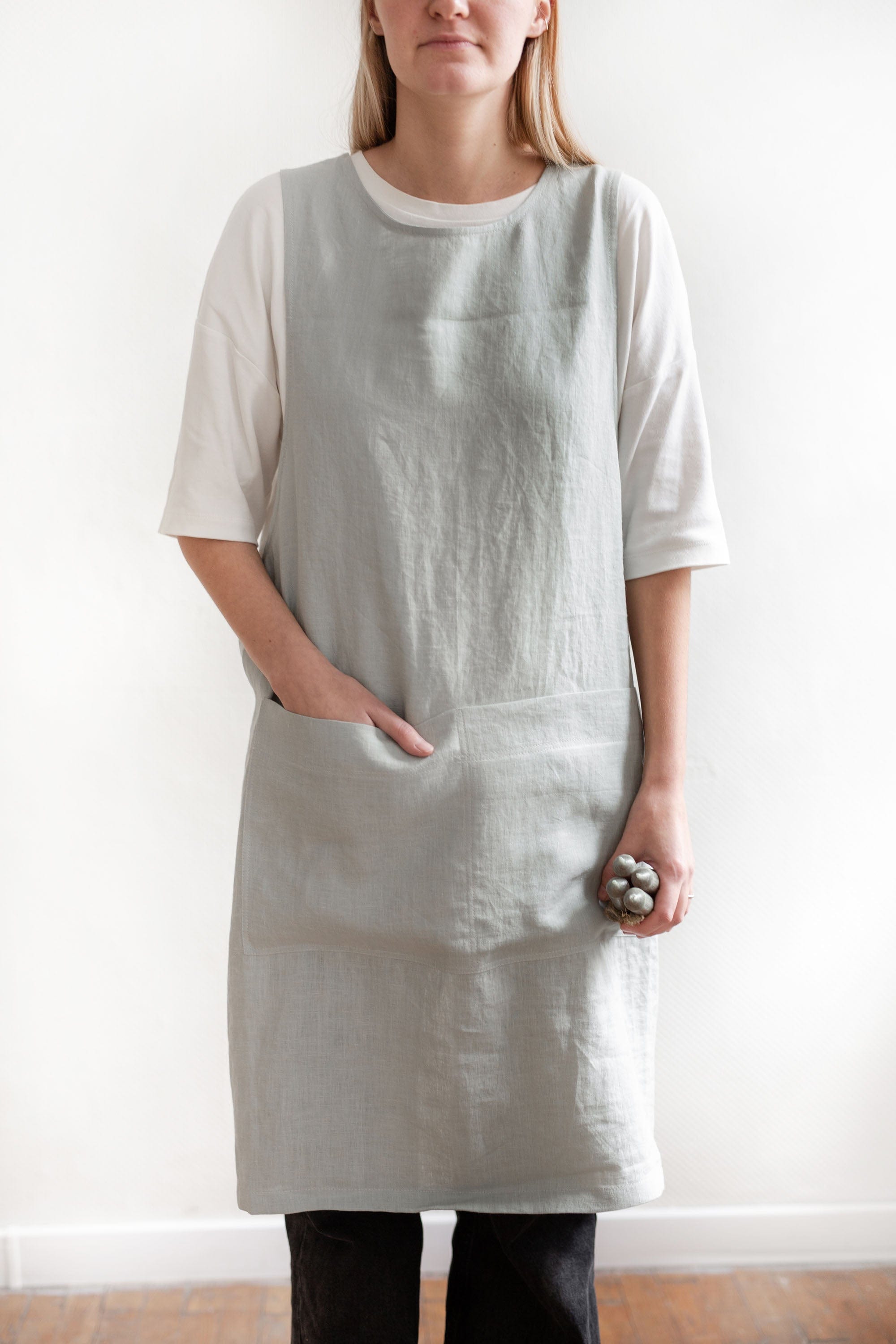 AmourLinen Linen aprons Pinafore linen apron Linen Apron | AmourLinen | Pinafore Linen Apron