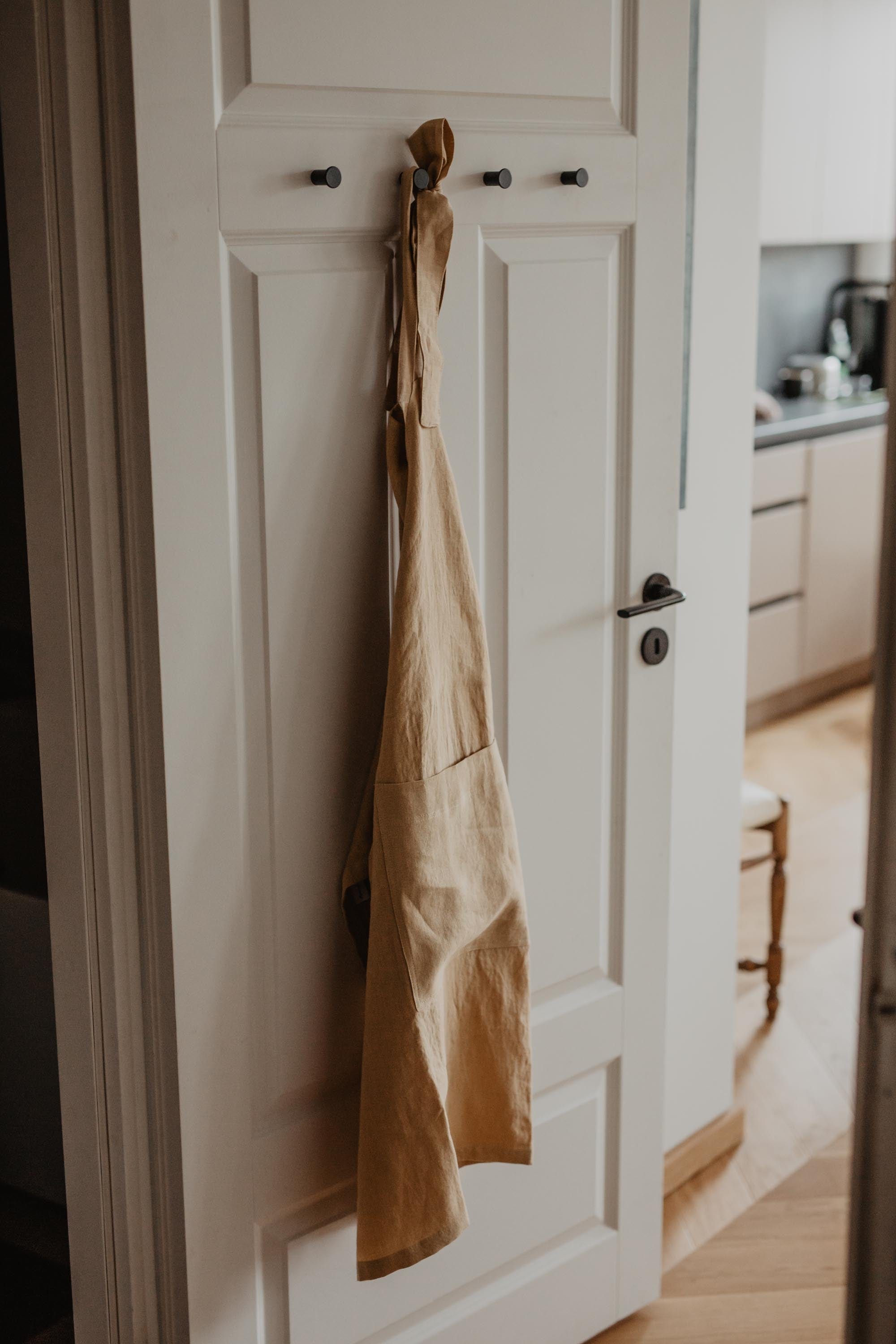 AmourLinen Linen aprons Linen bib apron Linen Apron | AmourLinen | Classic Apron