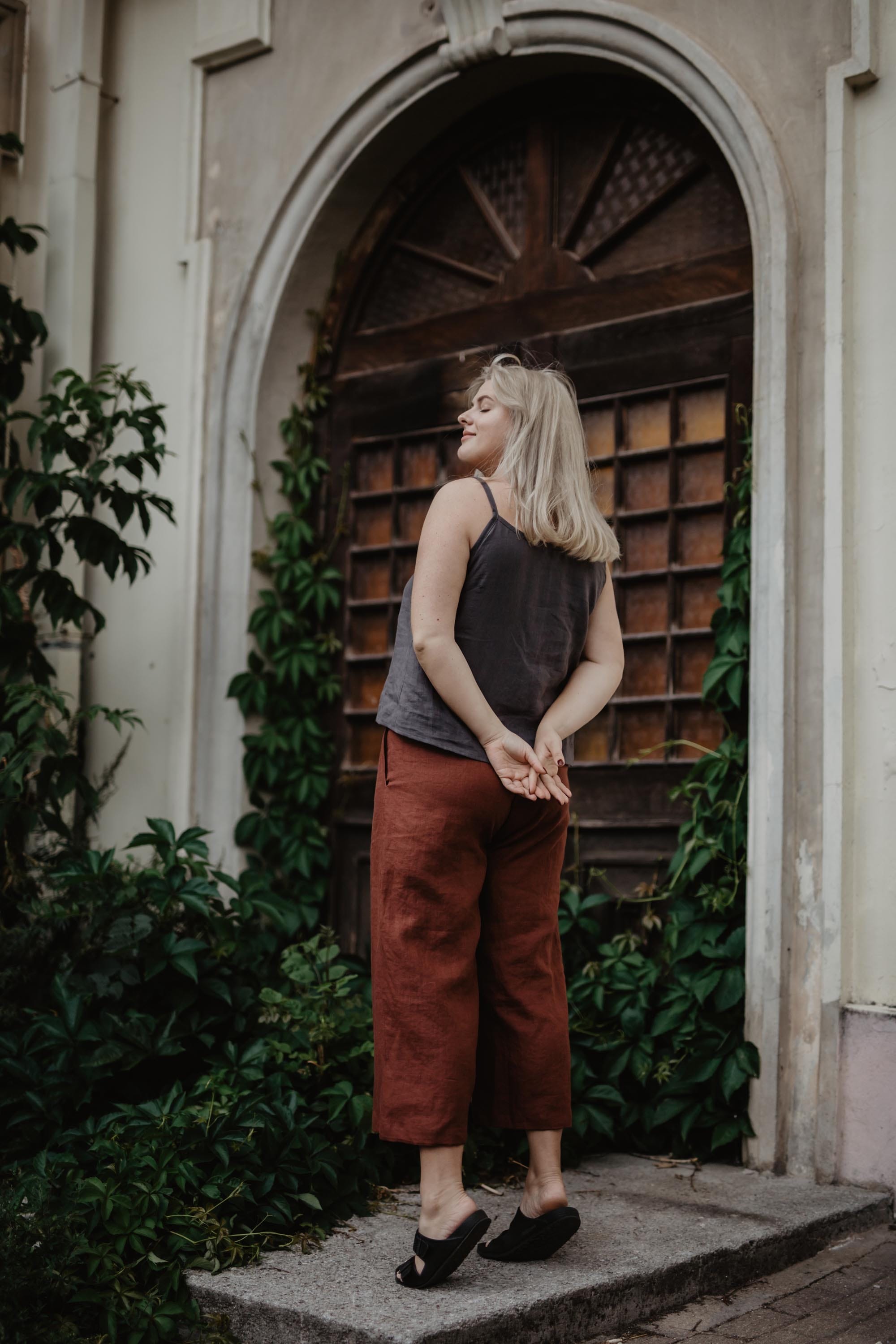 AmourLinen Linen pants Linen pants Tokyo Linen Pants For Women | AmourLinen | Wide Linen Pants
