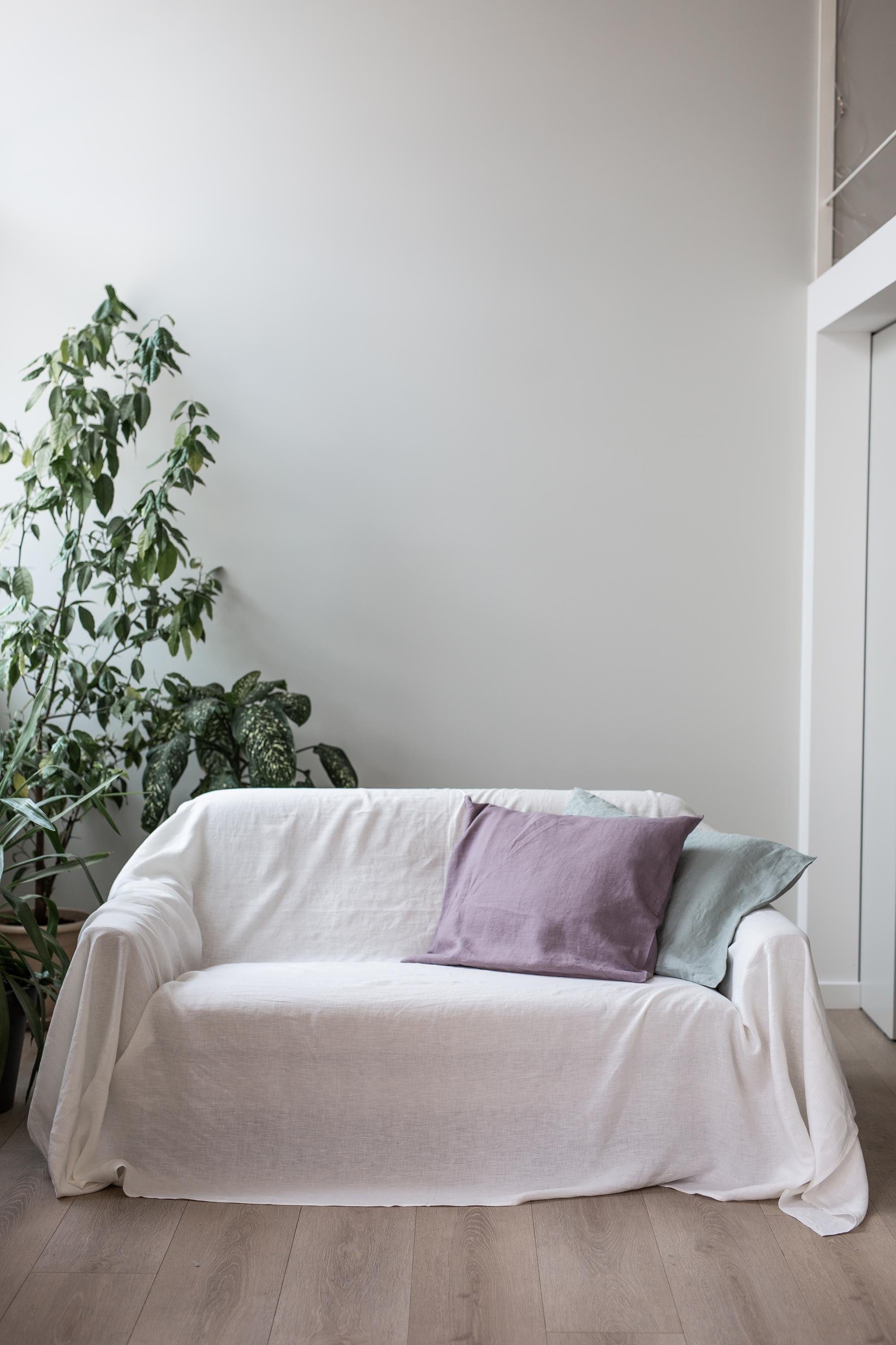 AmourLinen Linen couch cover Linen couch cover Linen couch cover