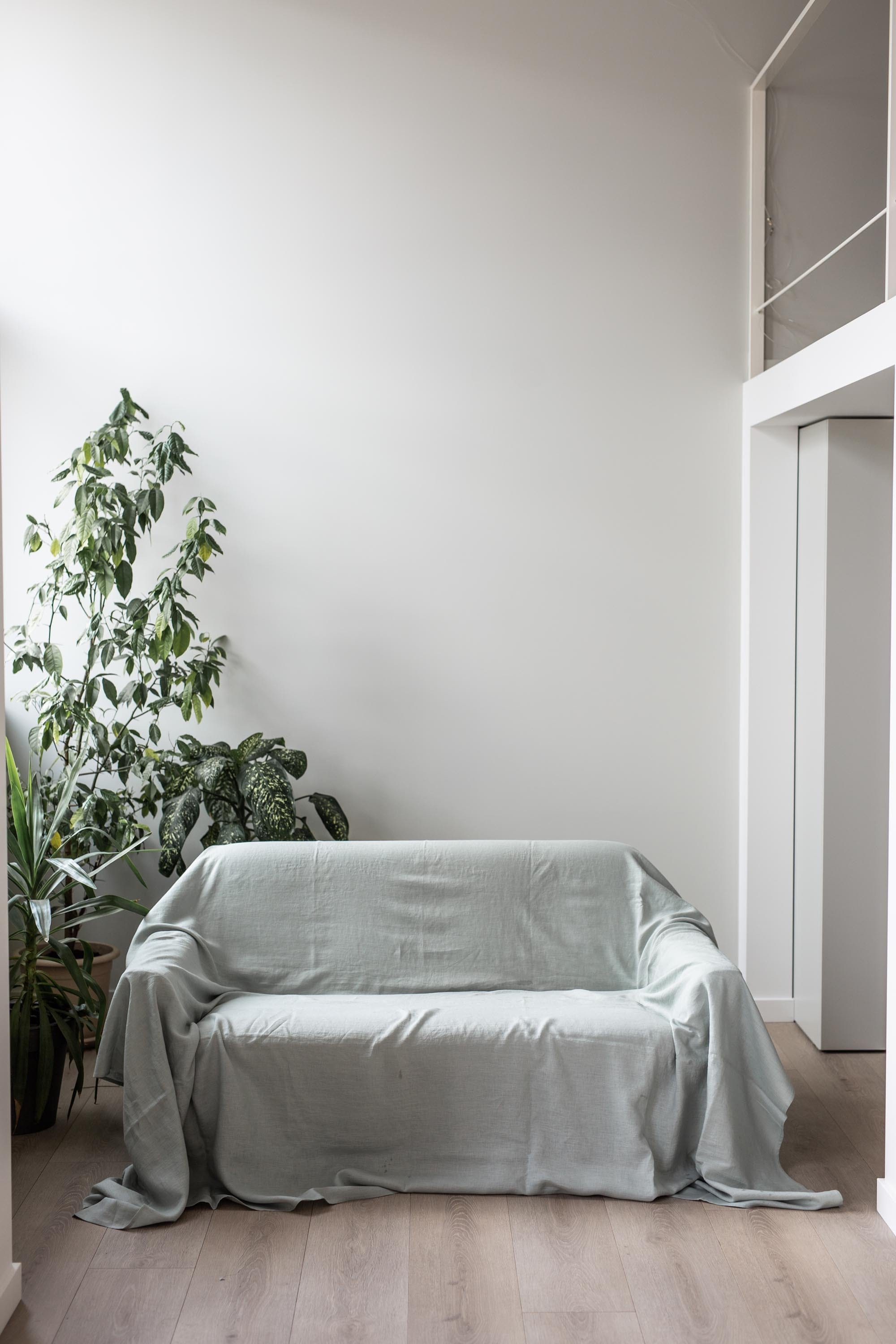 AmourLinen Linen couch cover Linen couch cover Linen couch cover