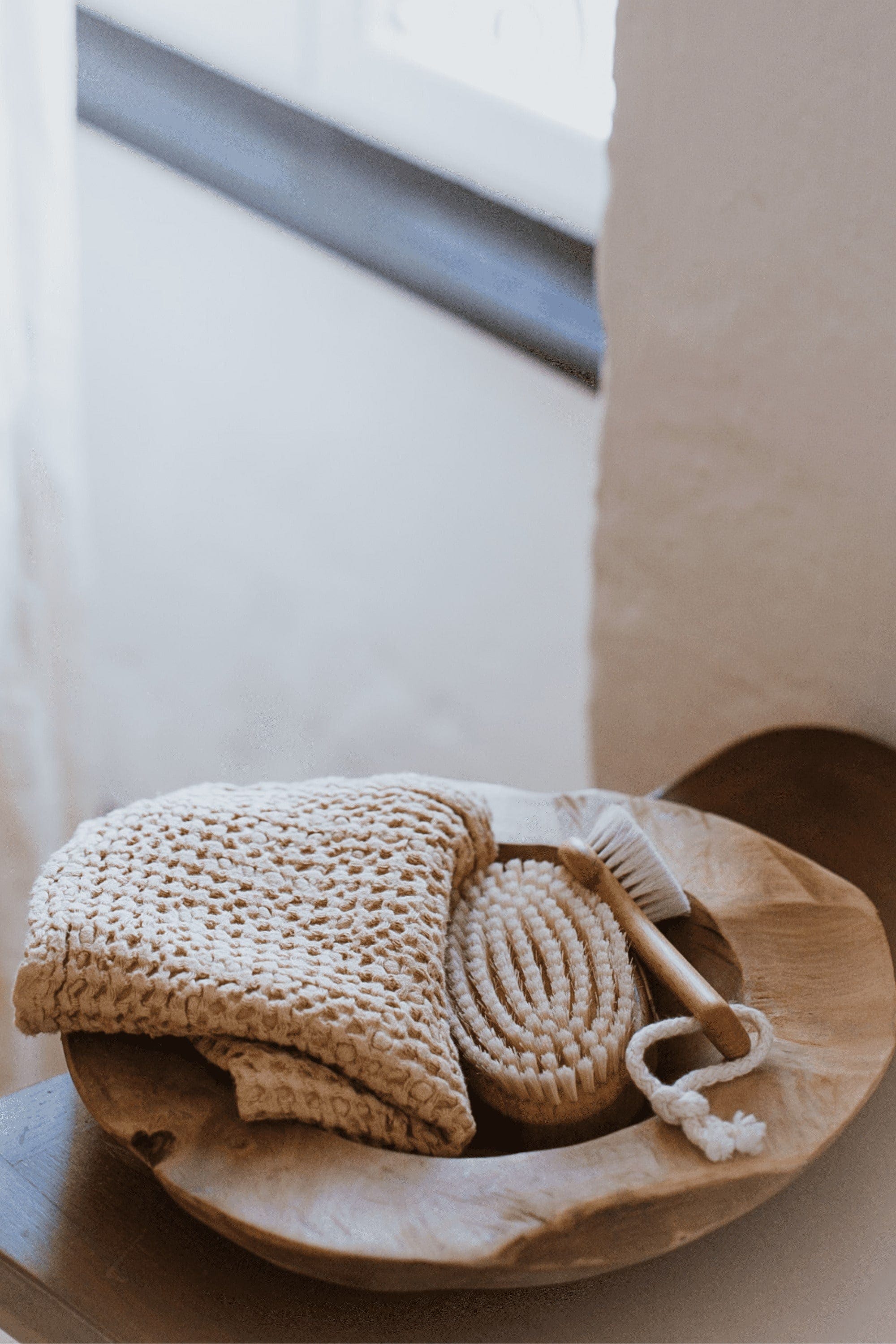 AmourLinen Linen waffle towel Linen face towel Waffle linen face towel | AmourLinen | Linen kitchen towel