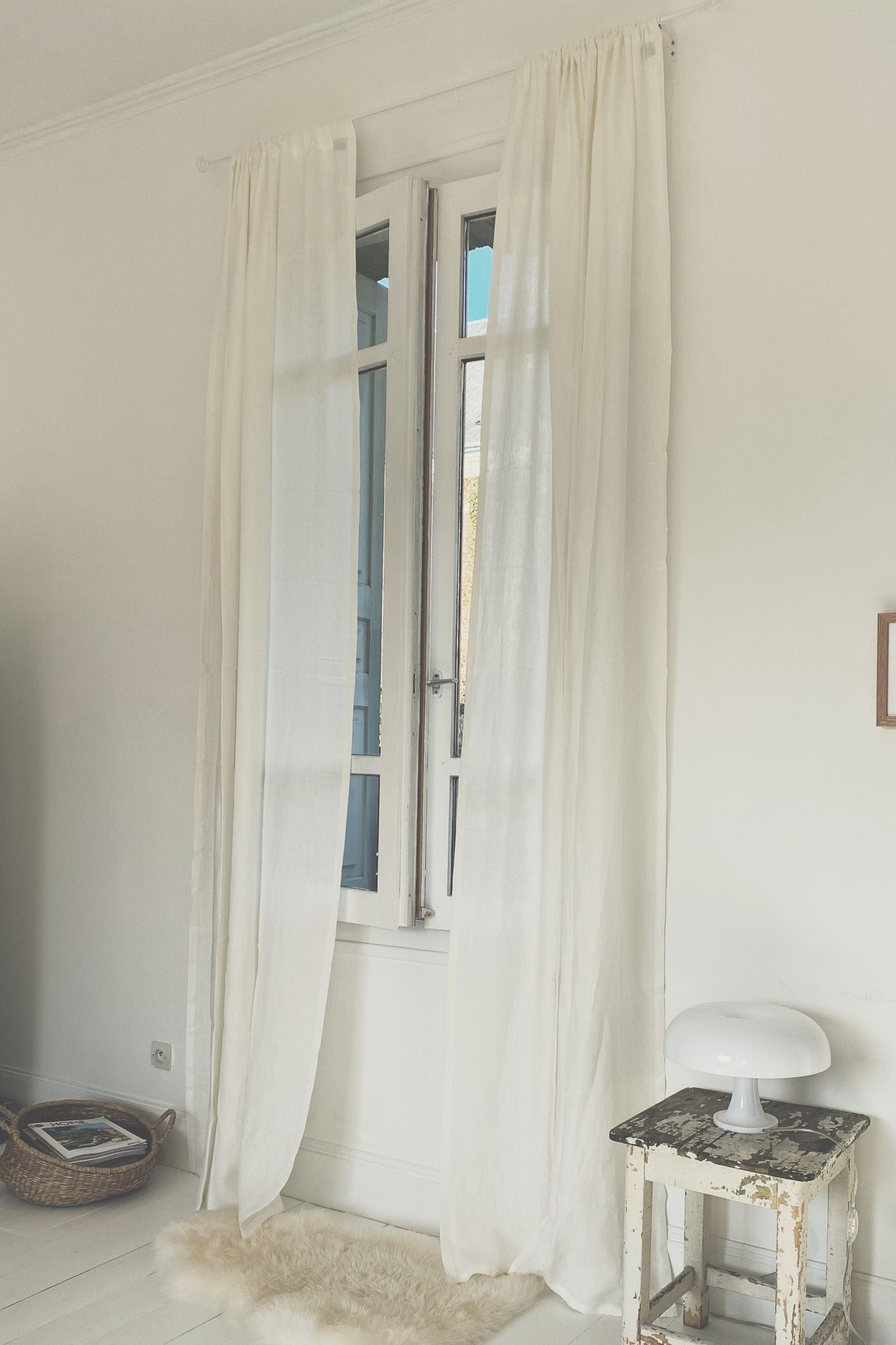 AmourLinen Linen curtains Rod pocket linen curtain Rod Pocket Linen Curtain | AmourLinen