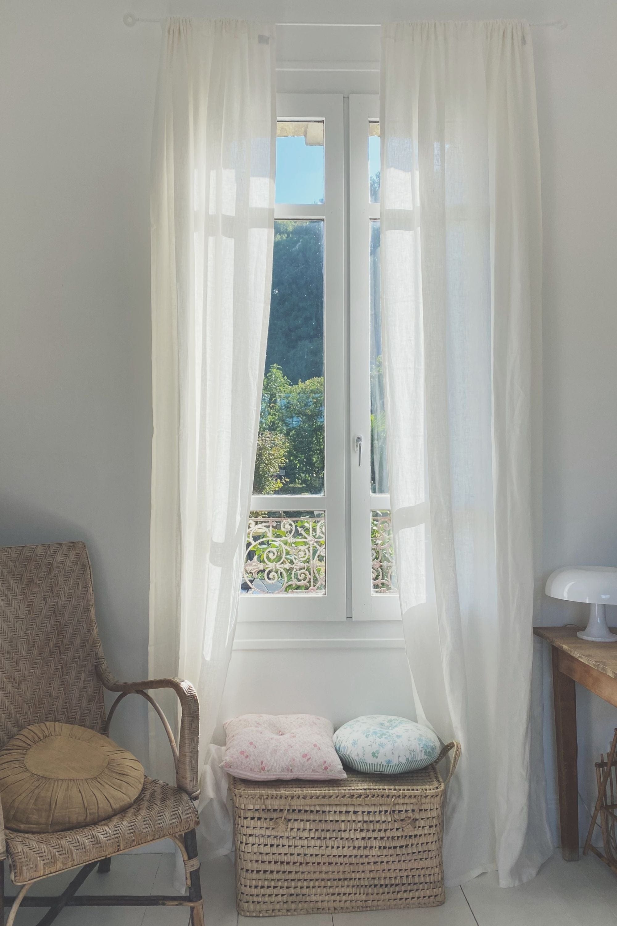 AmourLinen Linen curtains Rod pocket linen curtain Rod Pocket Linen Curtain | AmourLinen