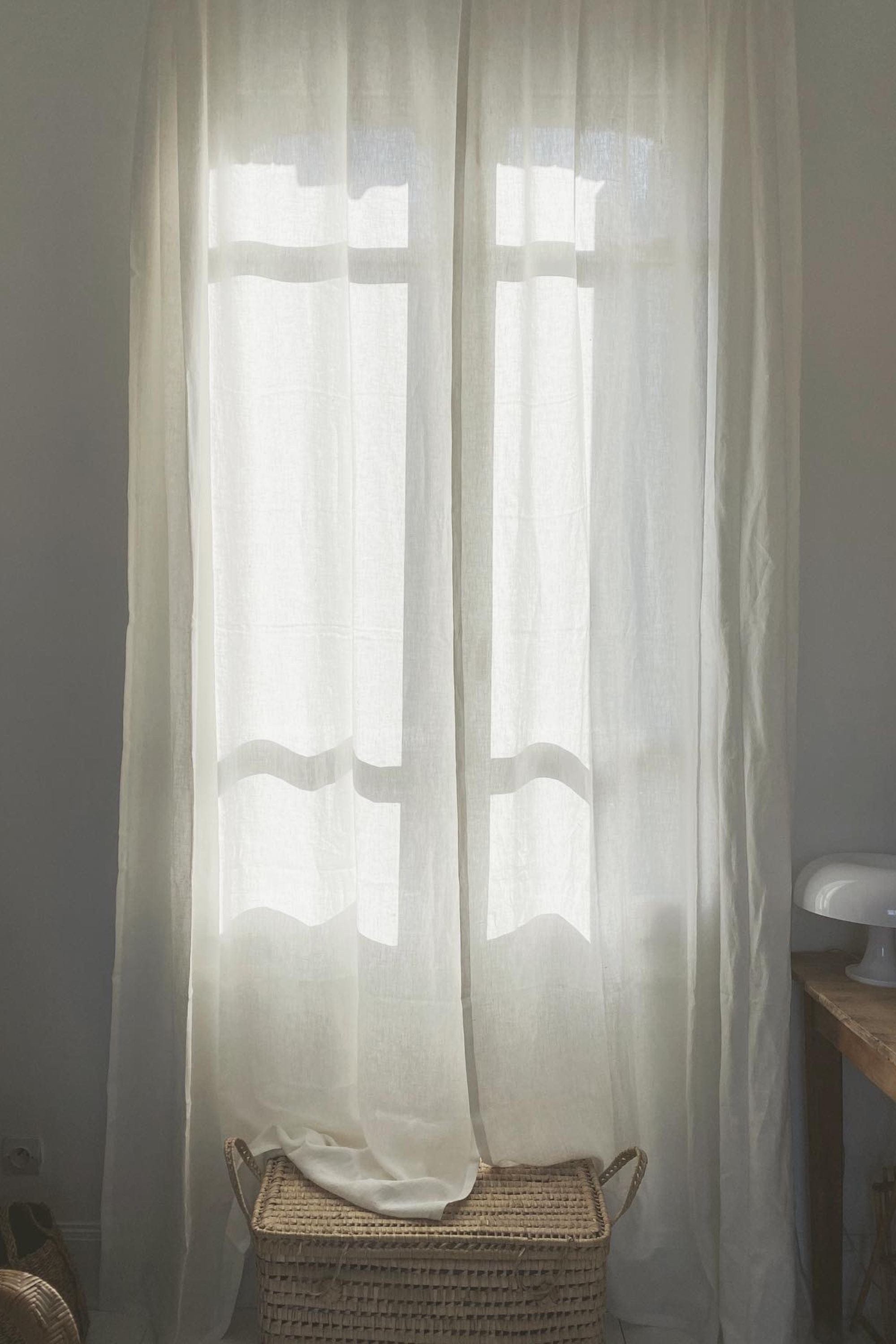 AmourLinen Linen curtains Rod pocket linen curtain Rod Pocket Linen Curtain | AmourLinen