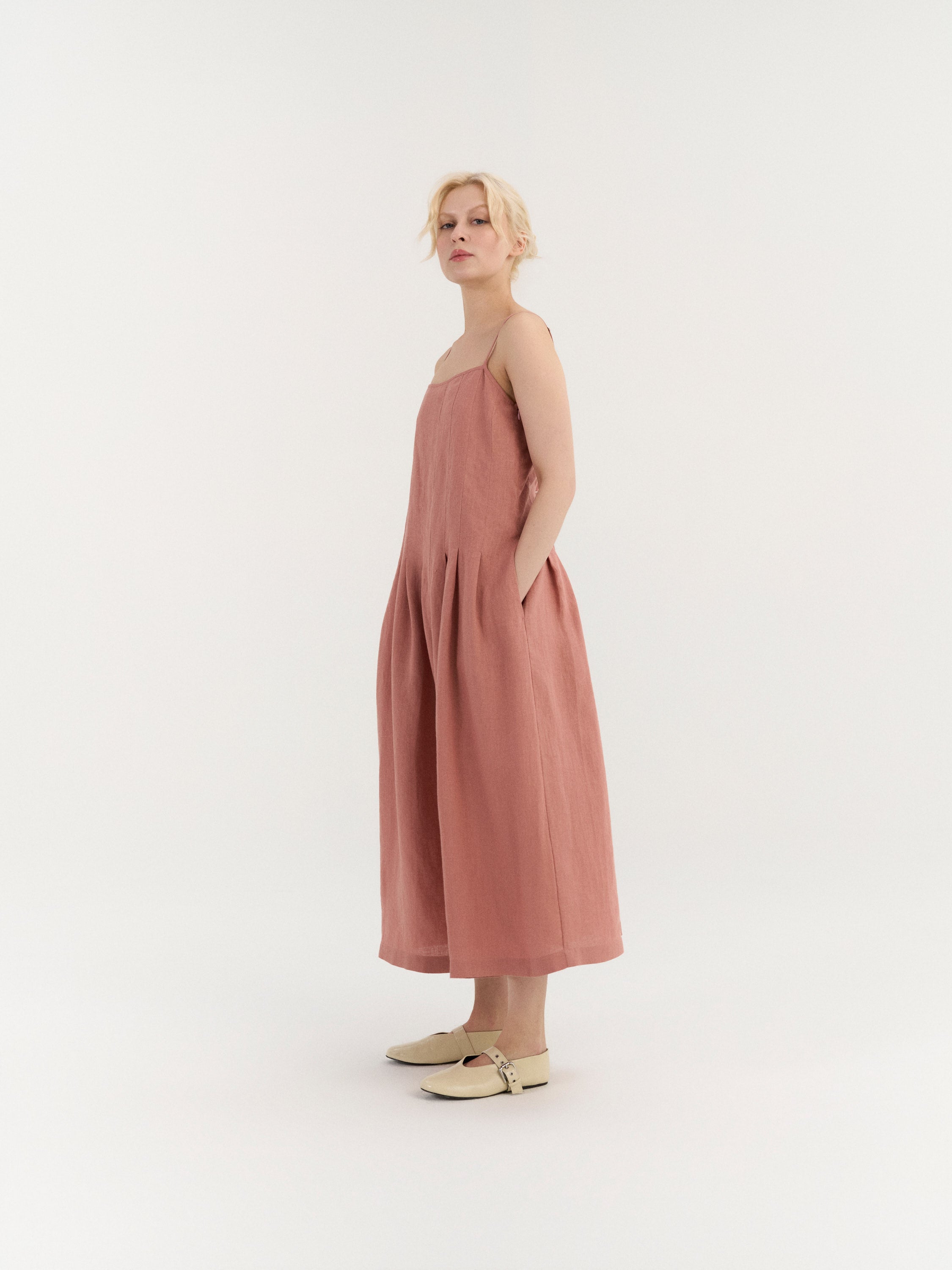 Sarah Pleated Dress