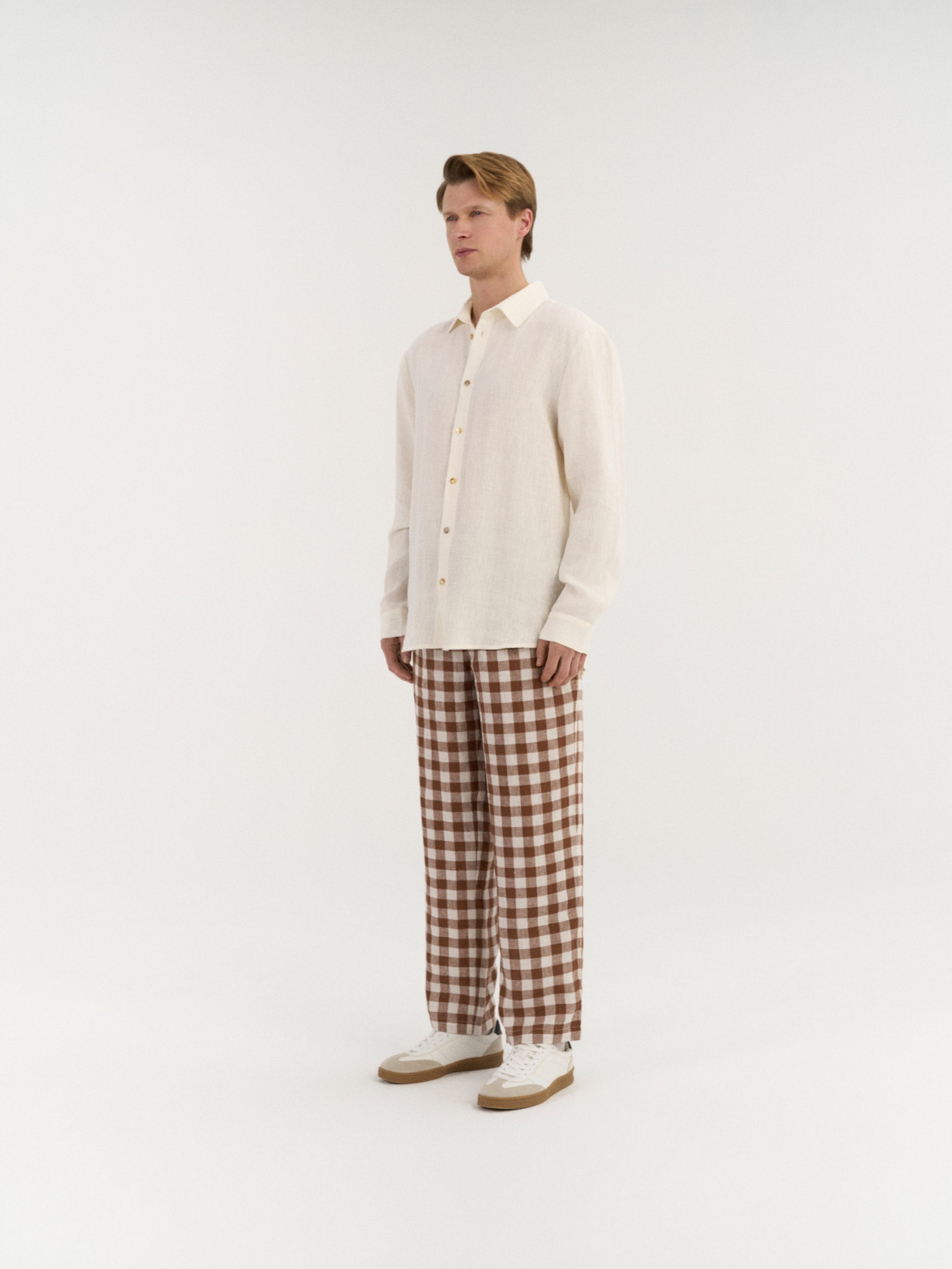 Classic linen shirt HECTOR | AmourLinen | Linen Clothing