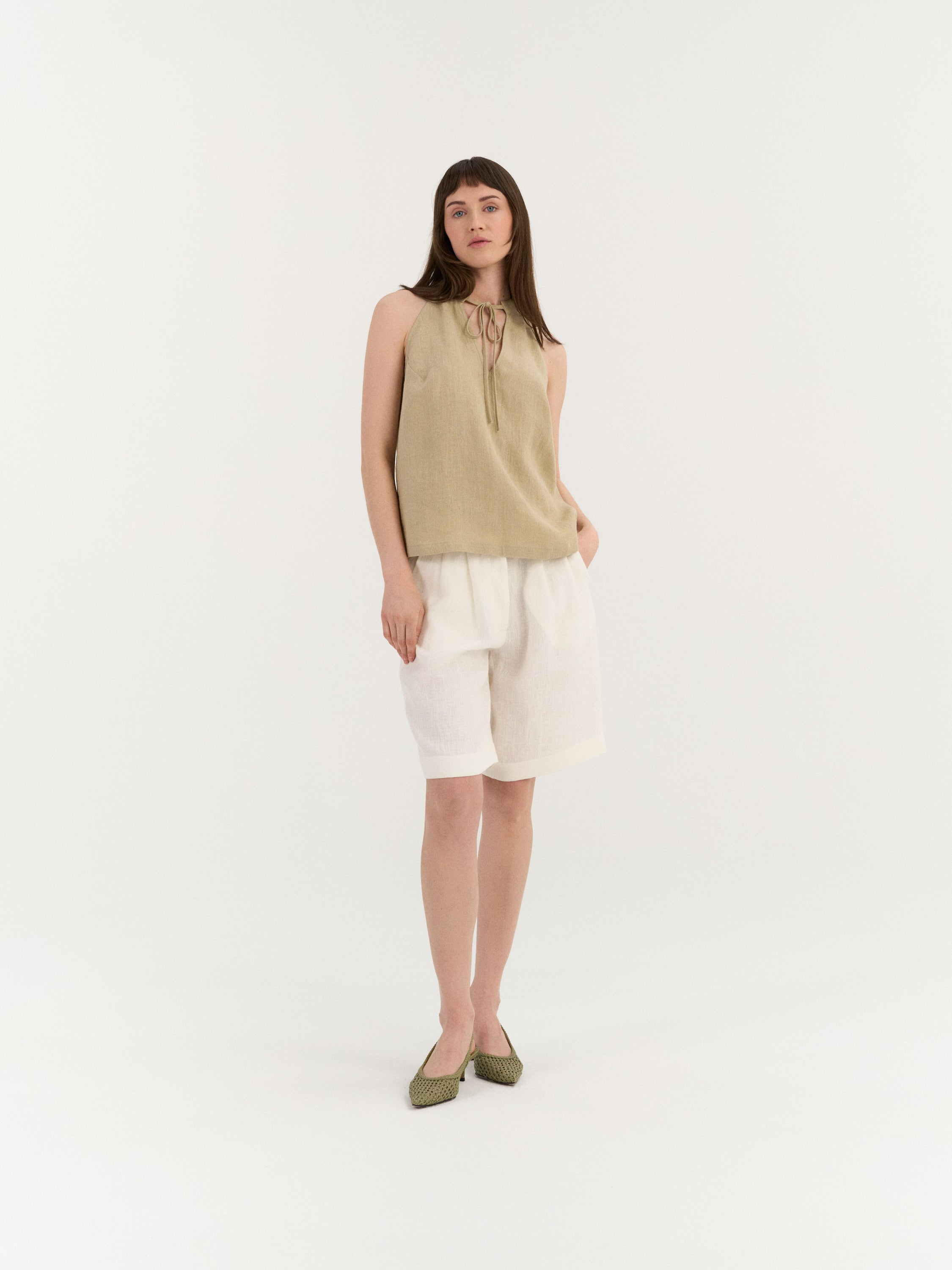 Women's Linen Tops | AmourLinen