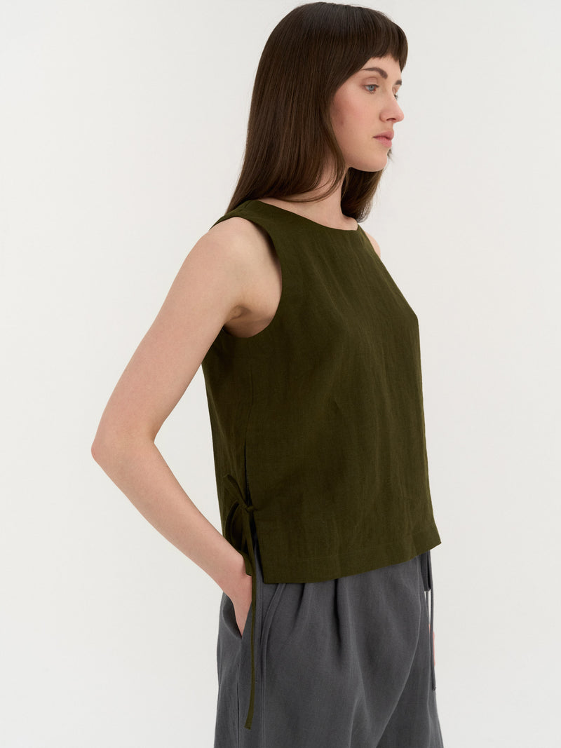 Rosie Top with Ties