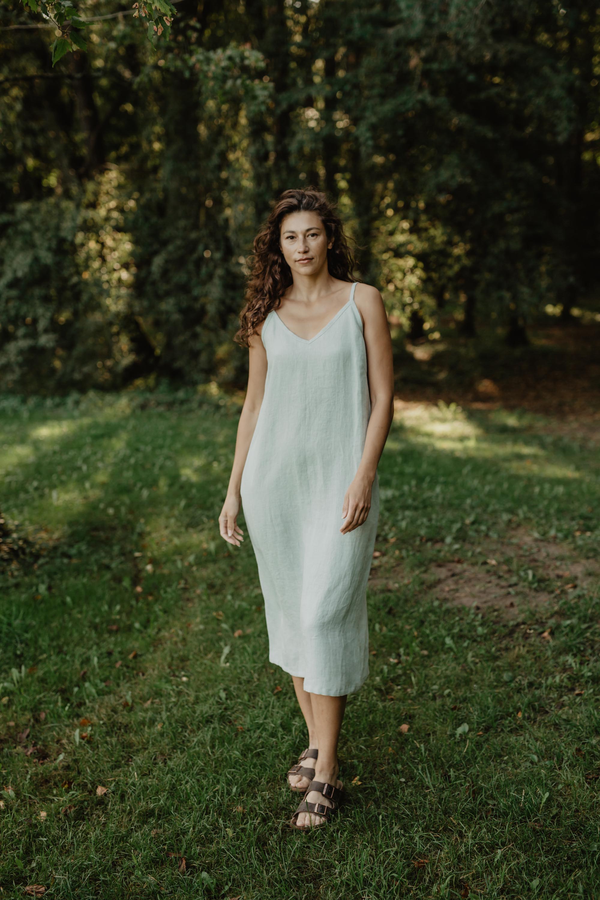 AmourLinen Linen dress Linen long dress Jakarta Linen Long Dress  | AmourLinen | Linen Women Dresses