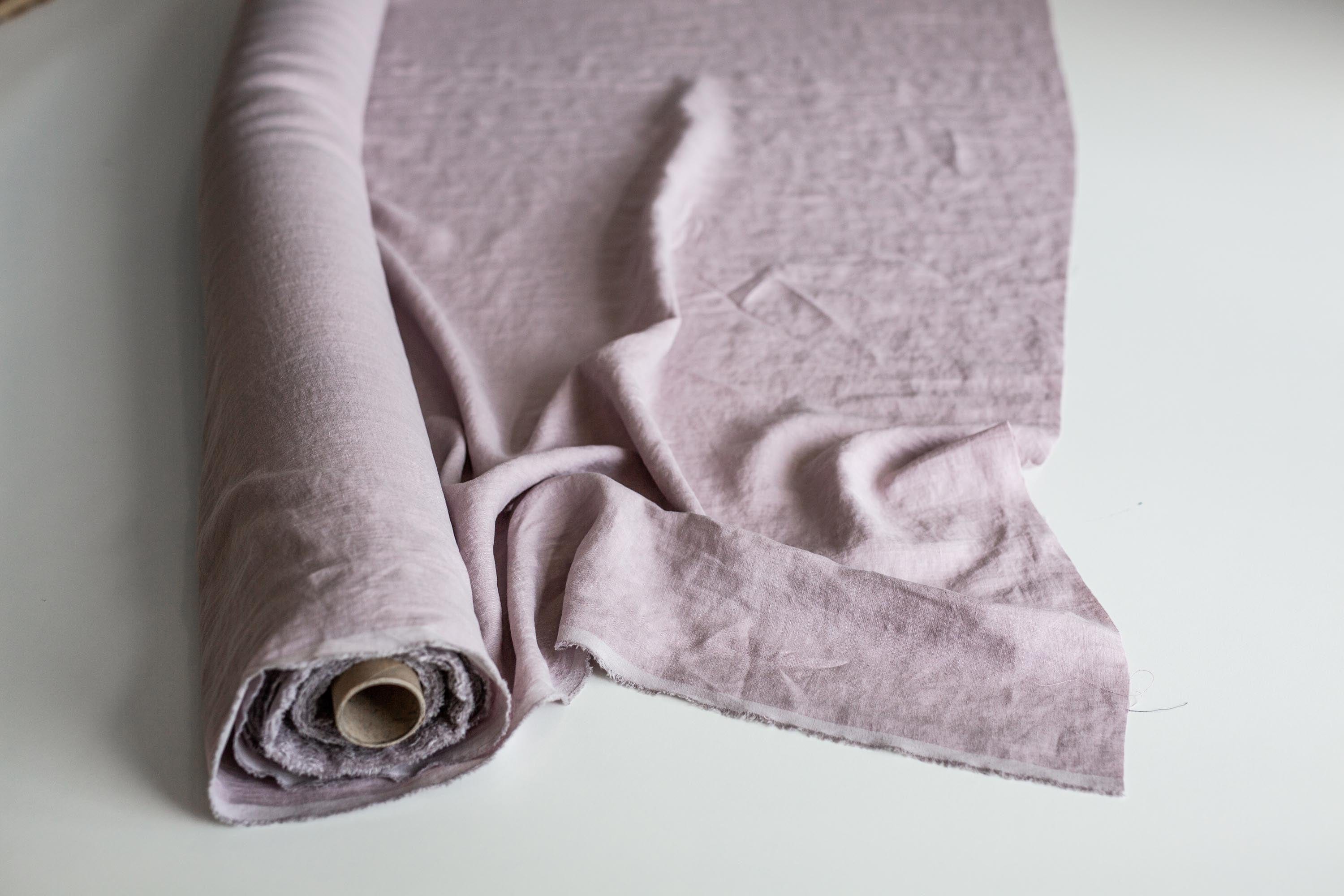 AmourLinen Dusty Rose 95" / 240 cm linen fabric Dusty Rose 95" / 240 cm linen fabric | AmourLinen | Linen fabric cut to length