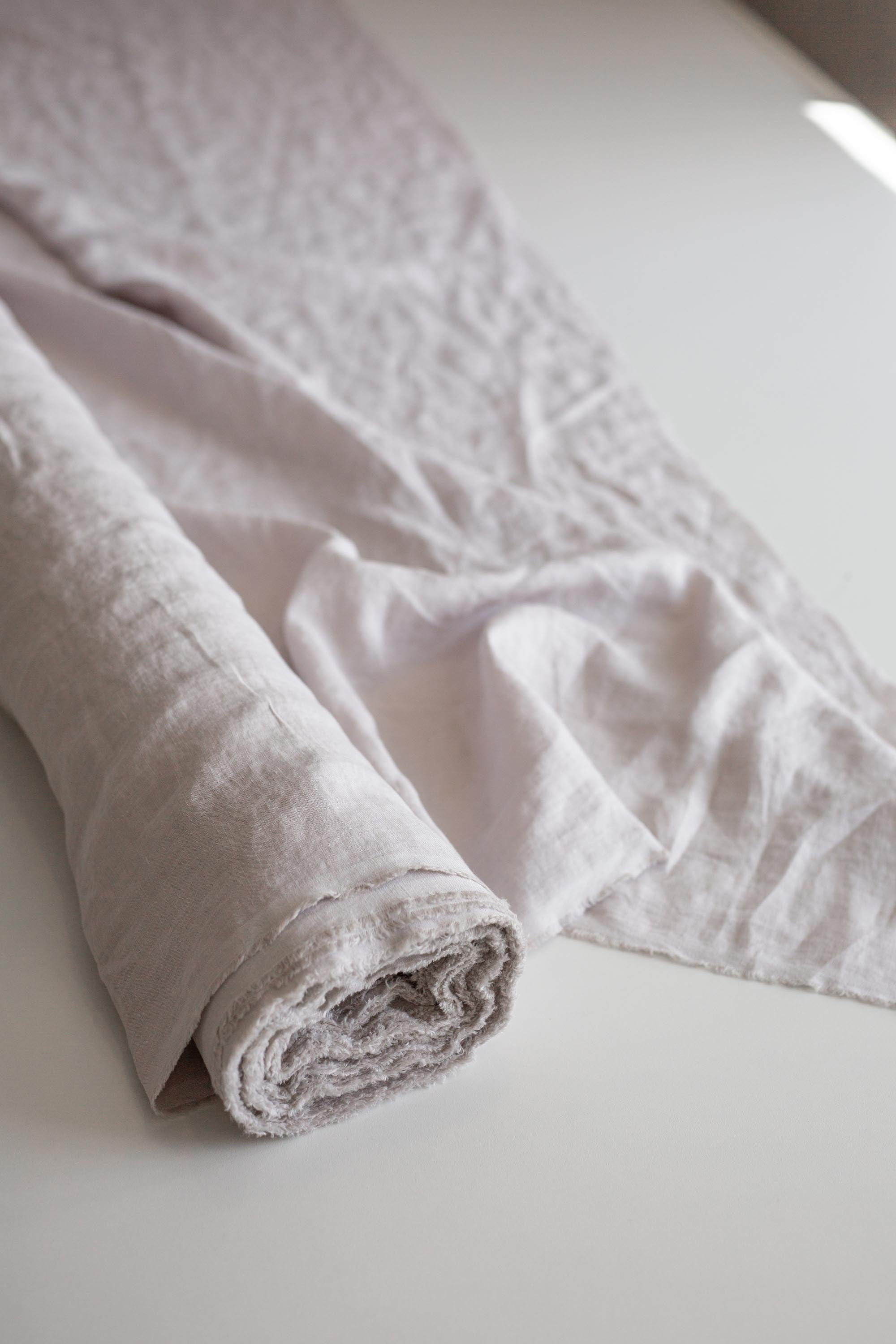 AmourLinen Cream 95" / 240 cm linen fabric Cream 95" / 240 cm linen fabric | AmourLinen | Linen fabric cut to length