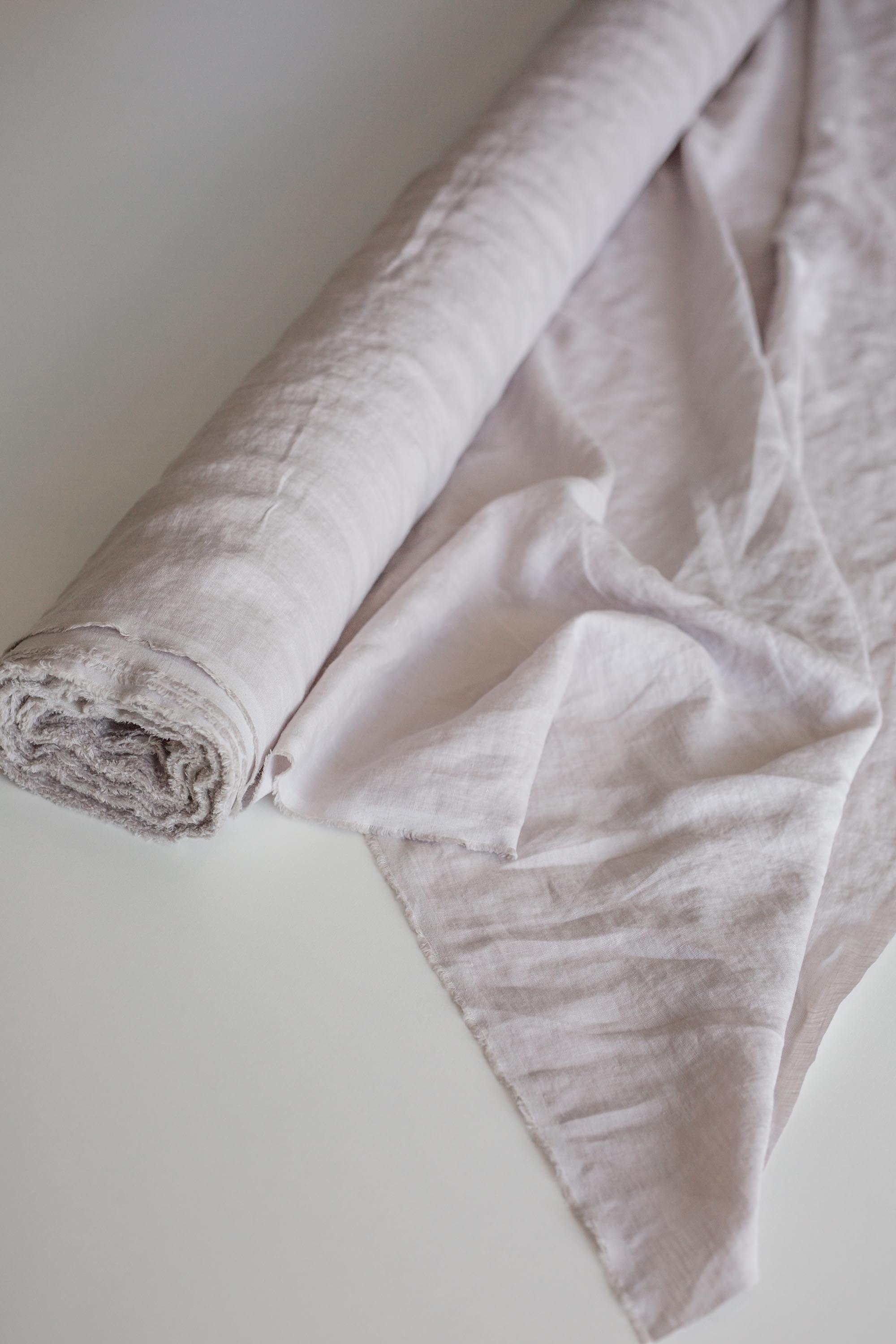 AmourLinen Cream 95" / 240 cm linen fabric Cream 95" / 240 cm linen fabric | AmourLinen | Linen fabric cut to length