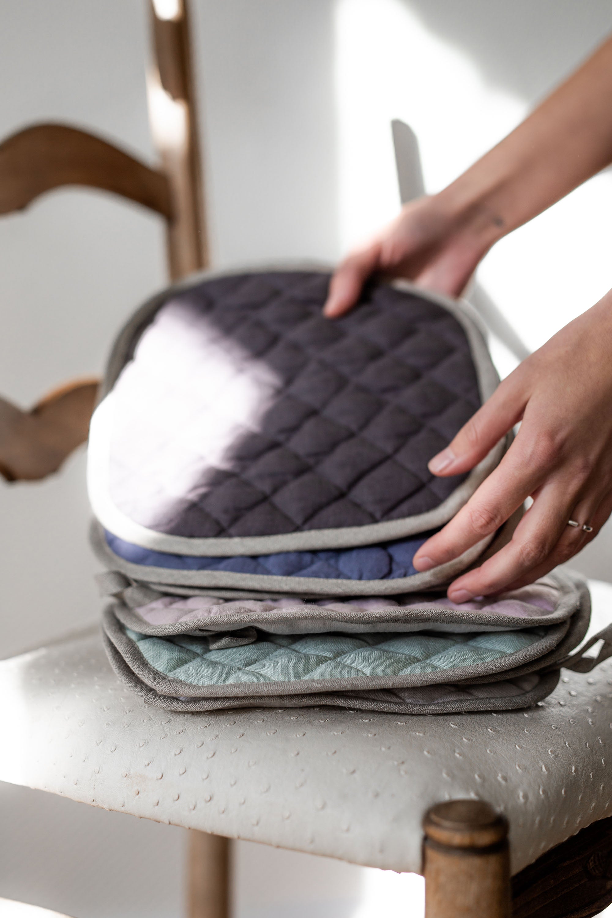 Linen pot holder | sale