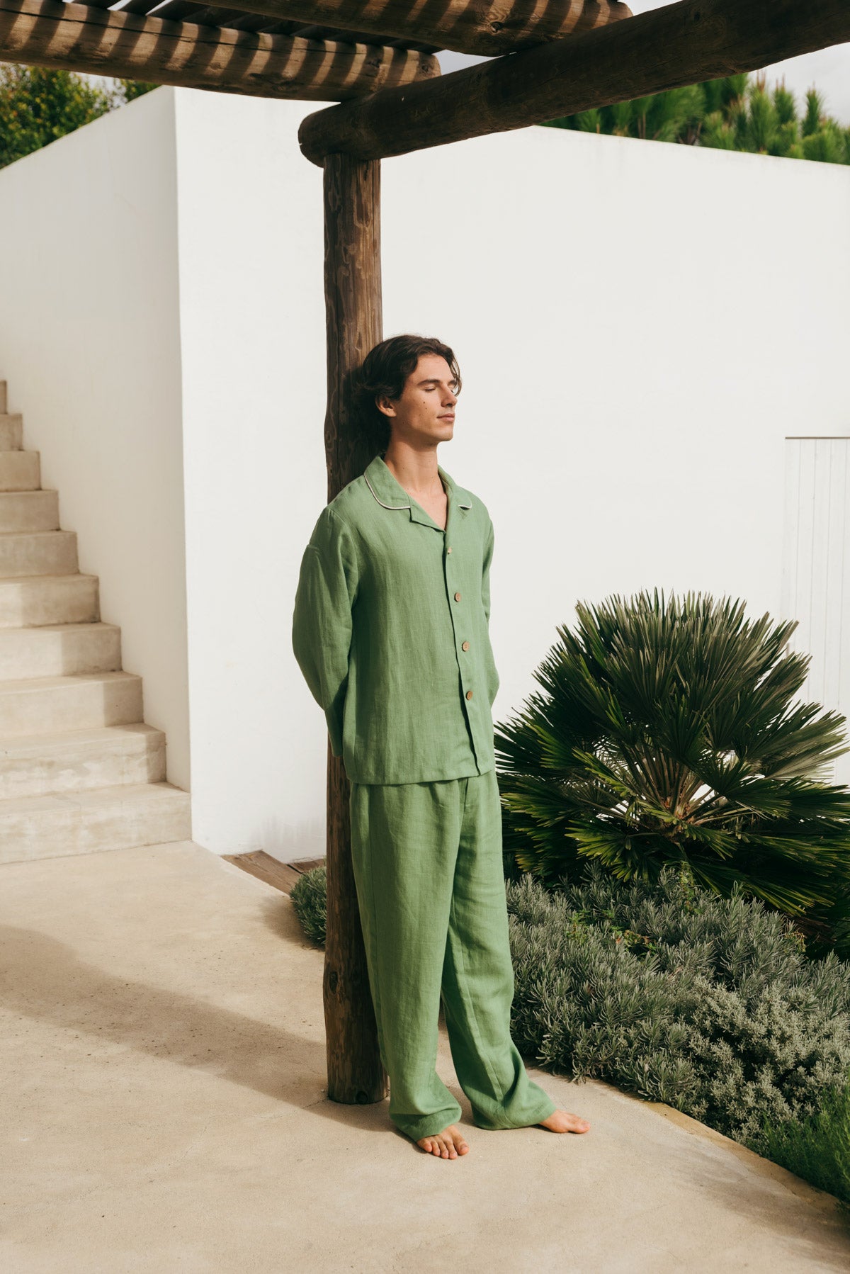 Classic linen pyjama set HARRY