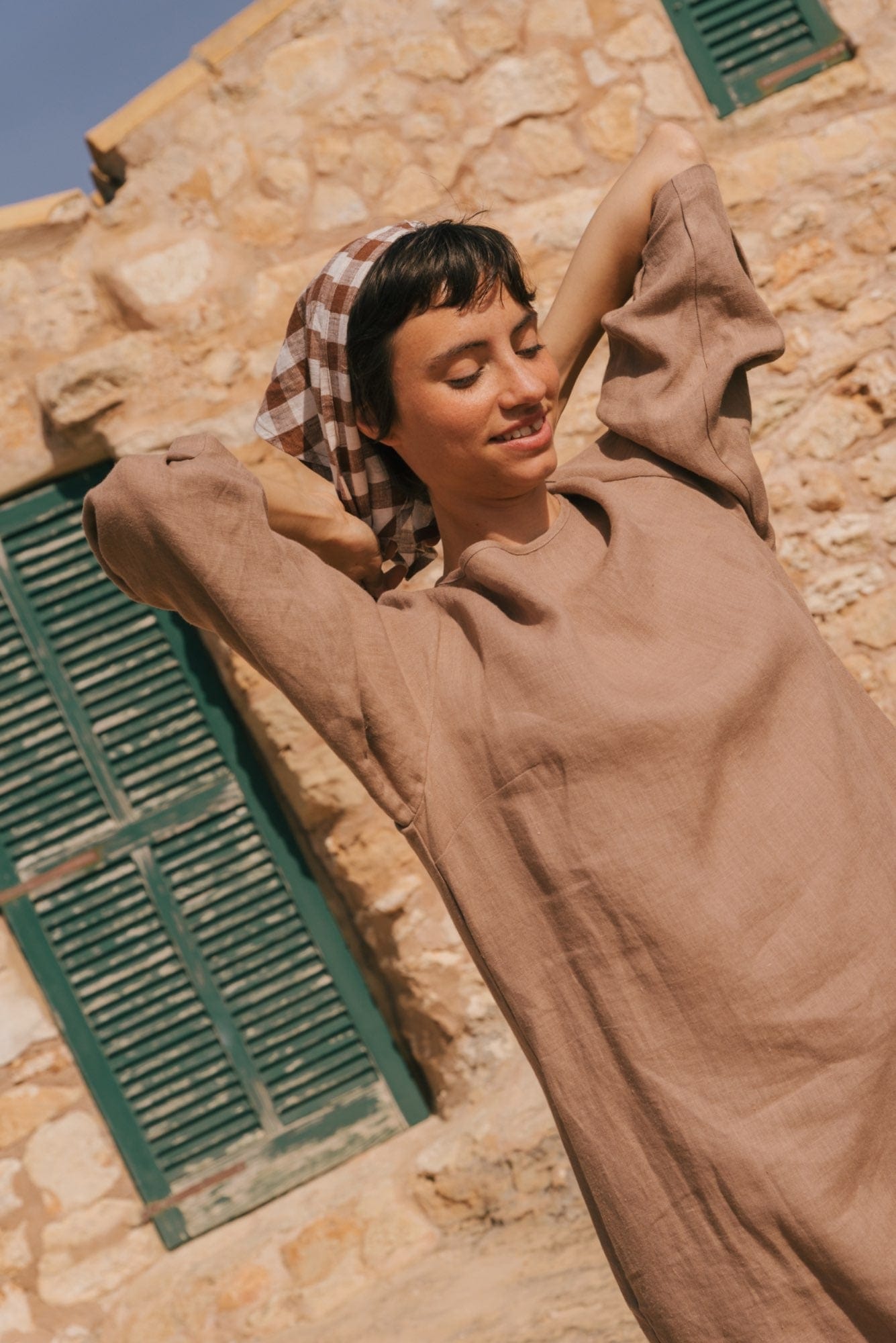 AmourLinen Linen scarf Linen scarf