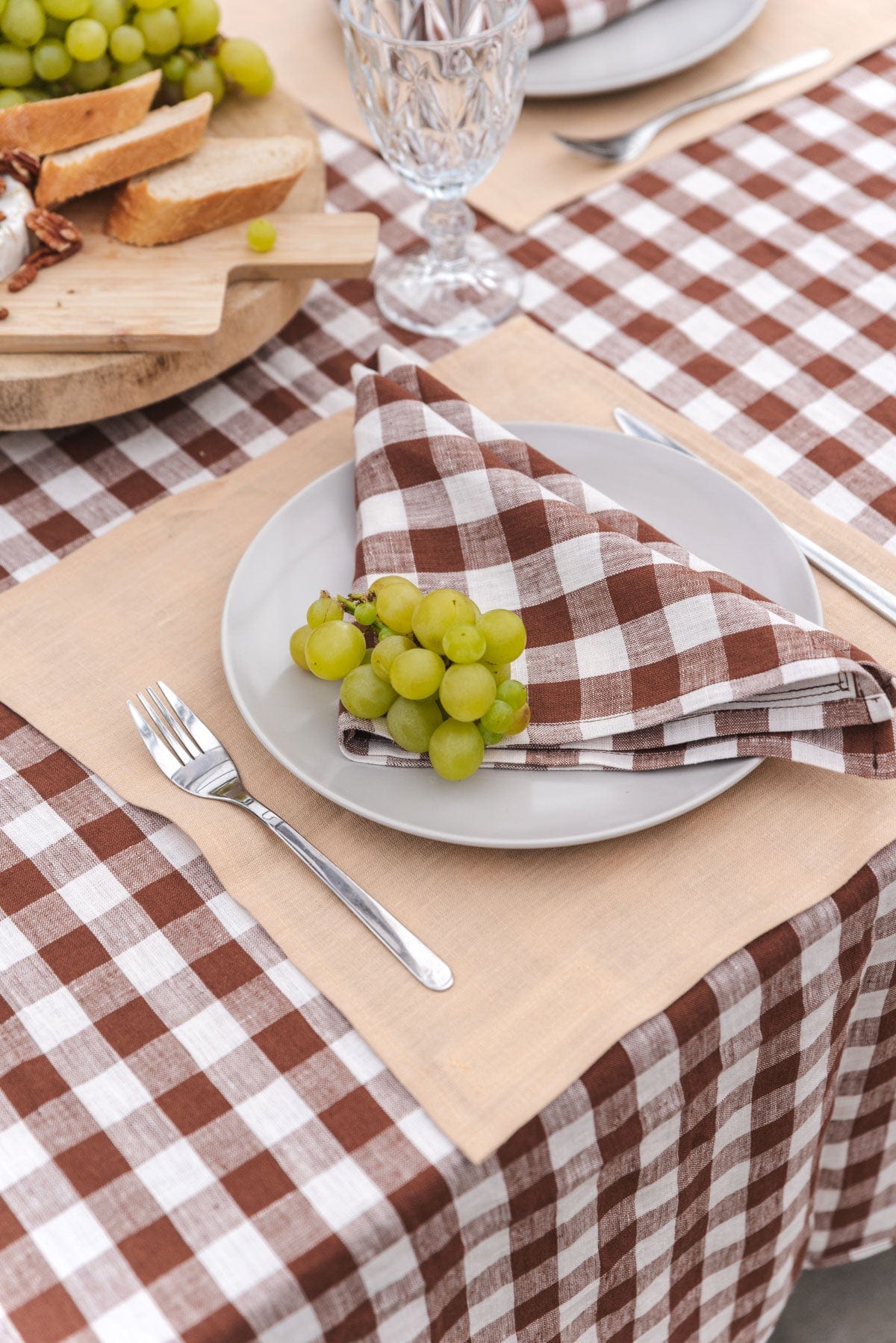 AmourLinen Table linens Linen placemats set of 2 Linen placemats set of 2