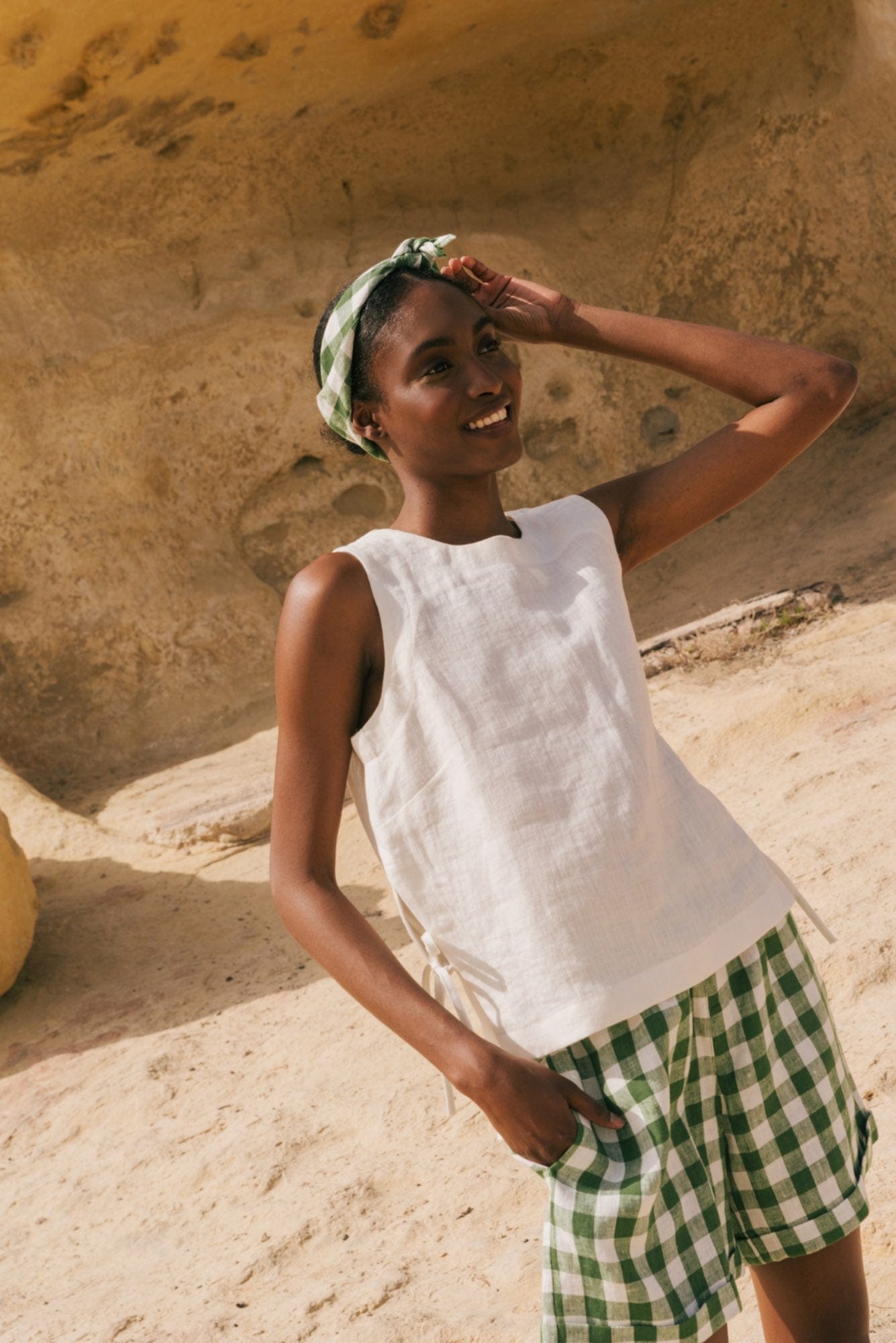 AmourLinen Linen scarf Linen scarf