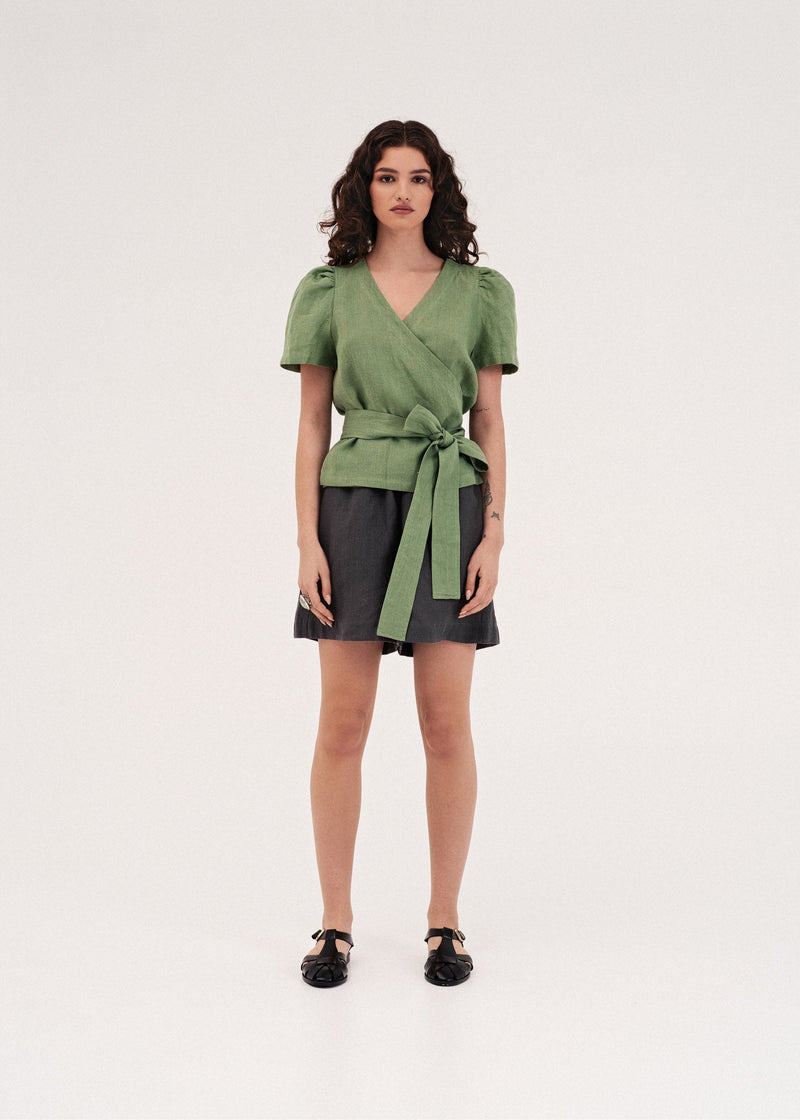 Elisa Wrap Top