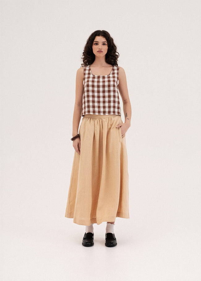 Ella Pinafore Top