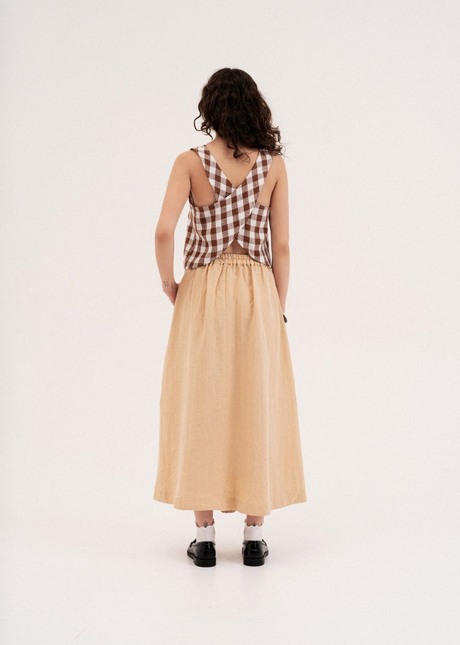Ella Pinafore Top