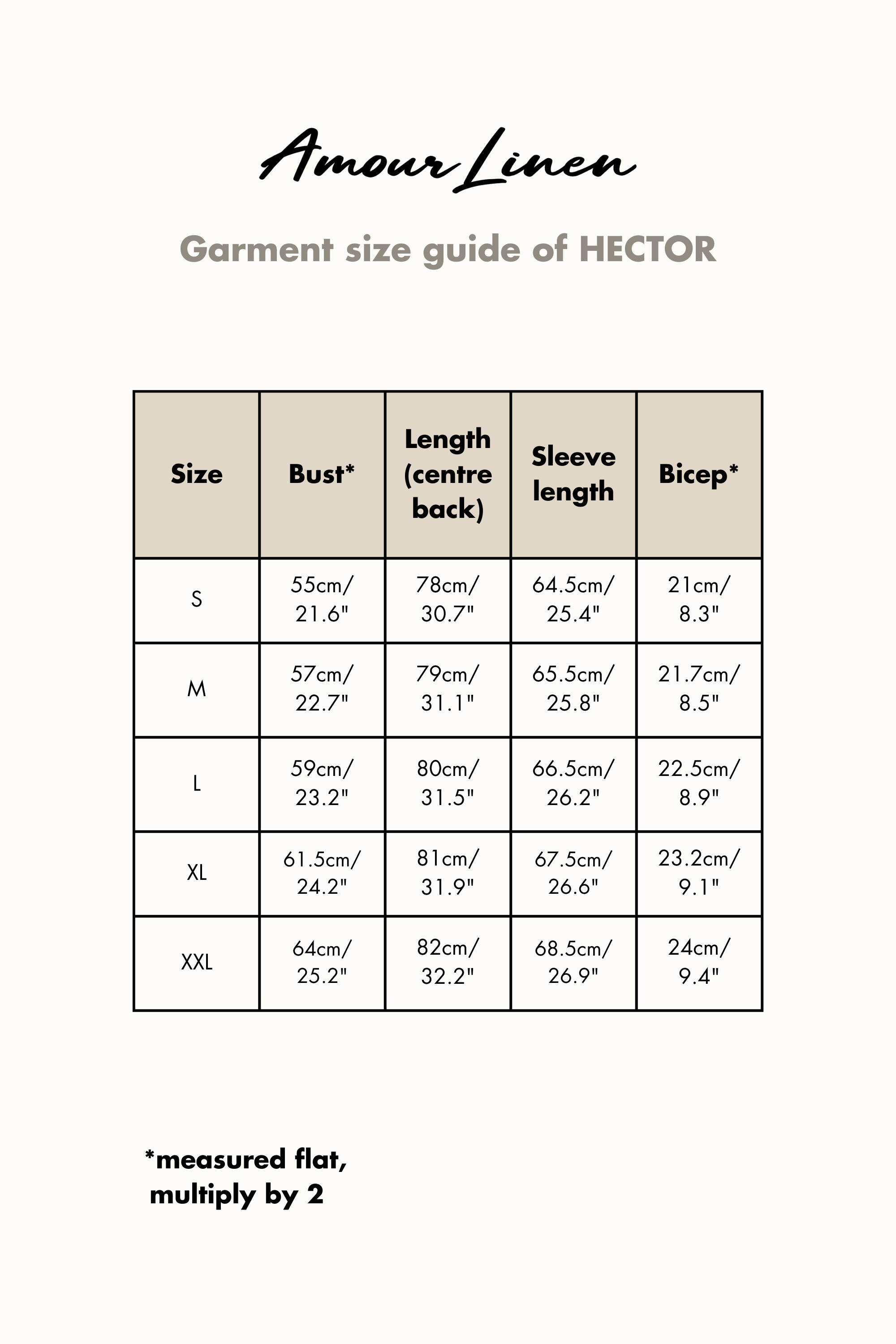 Classic linen shirt HECTOR