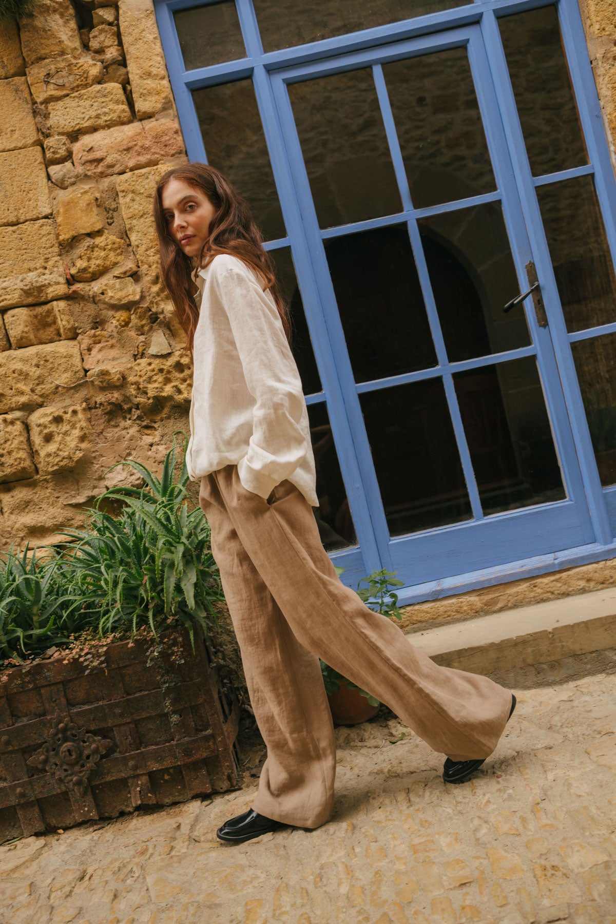 Classic linen shirt NORDKAPP | AmourLinen | Linen Clothing Classic linen shirt NORDKAPP | AmourLinen | Linen Clothing