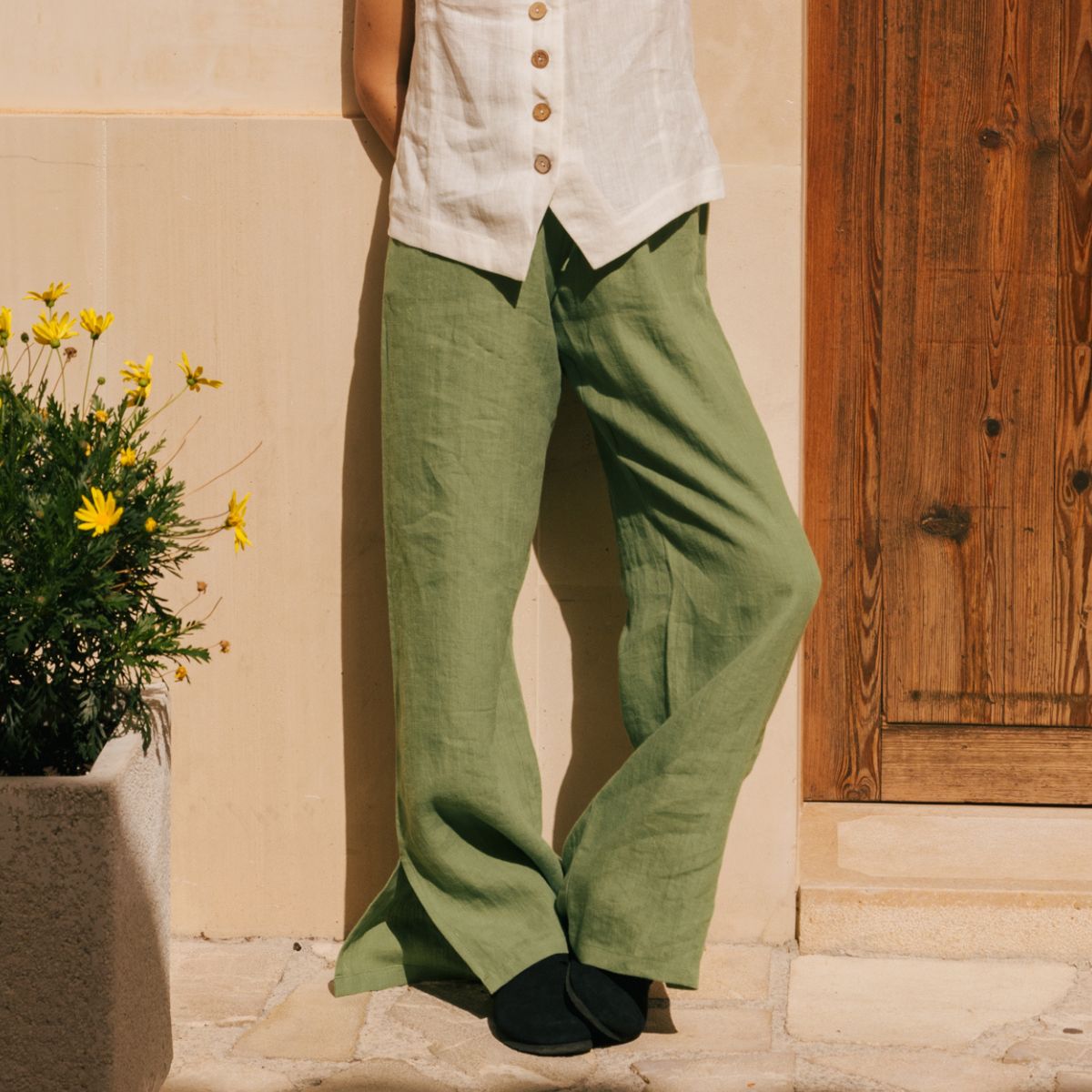 Linen Botom Women's Linen Bottoms | AmourLinen