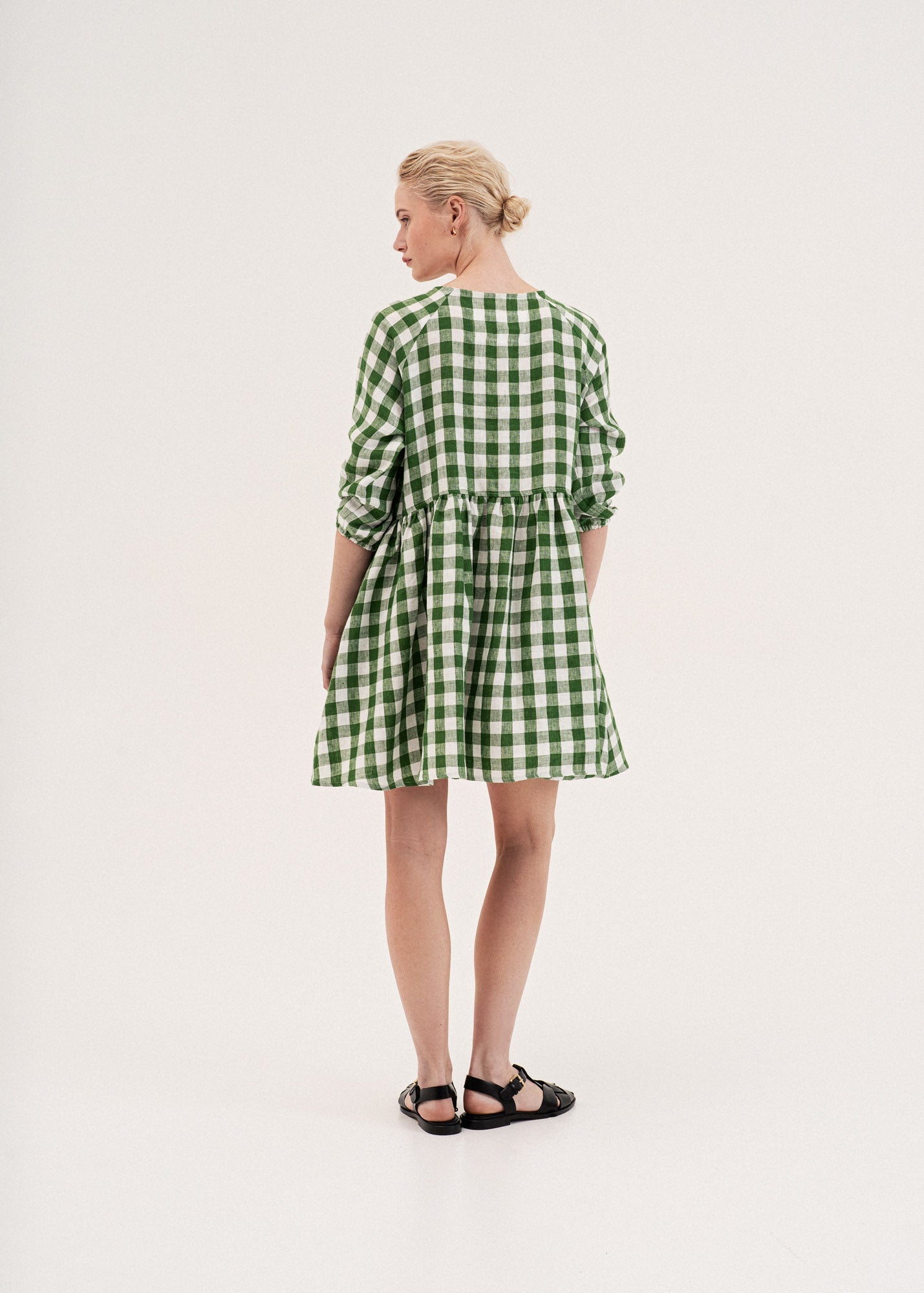 AmourLinen Linen dress Sofia midi-length linen dress Sofia midi-length linen dress