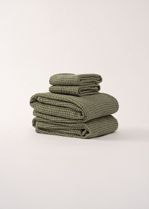 Waffle Towel Set