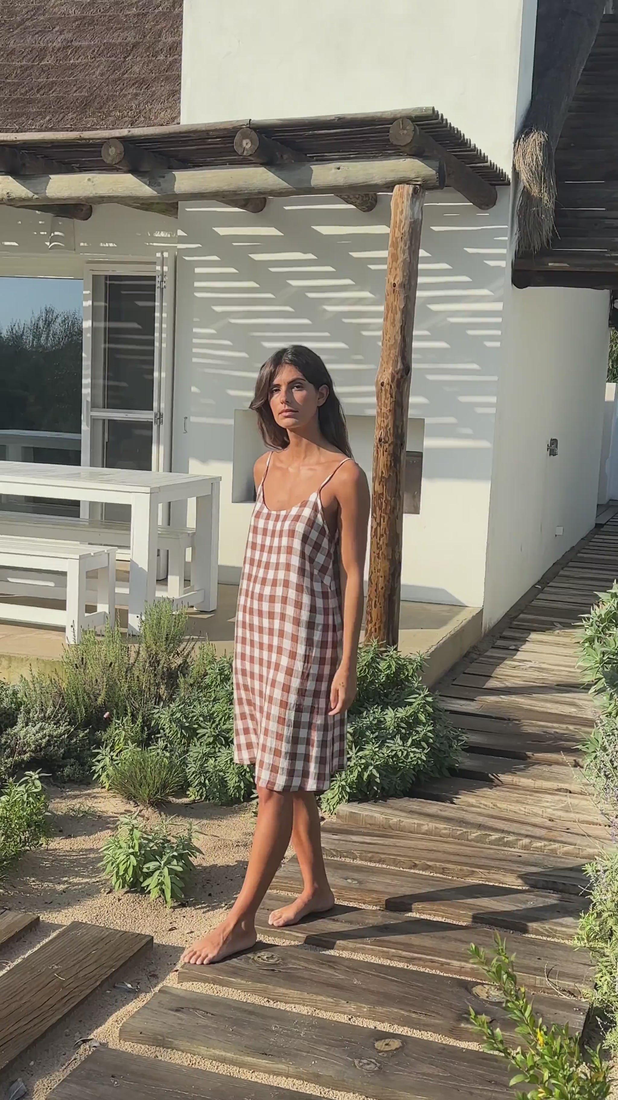 night dress linen Dreamy Night Gown