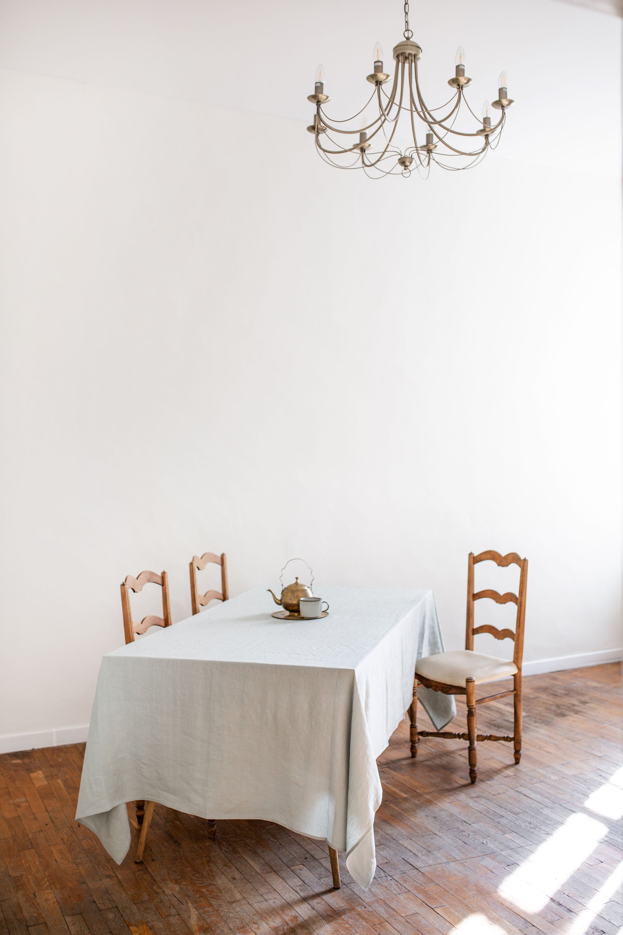 Sage Green Linen Tablecloth By Amourlinen