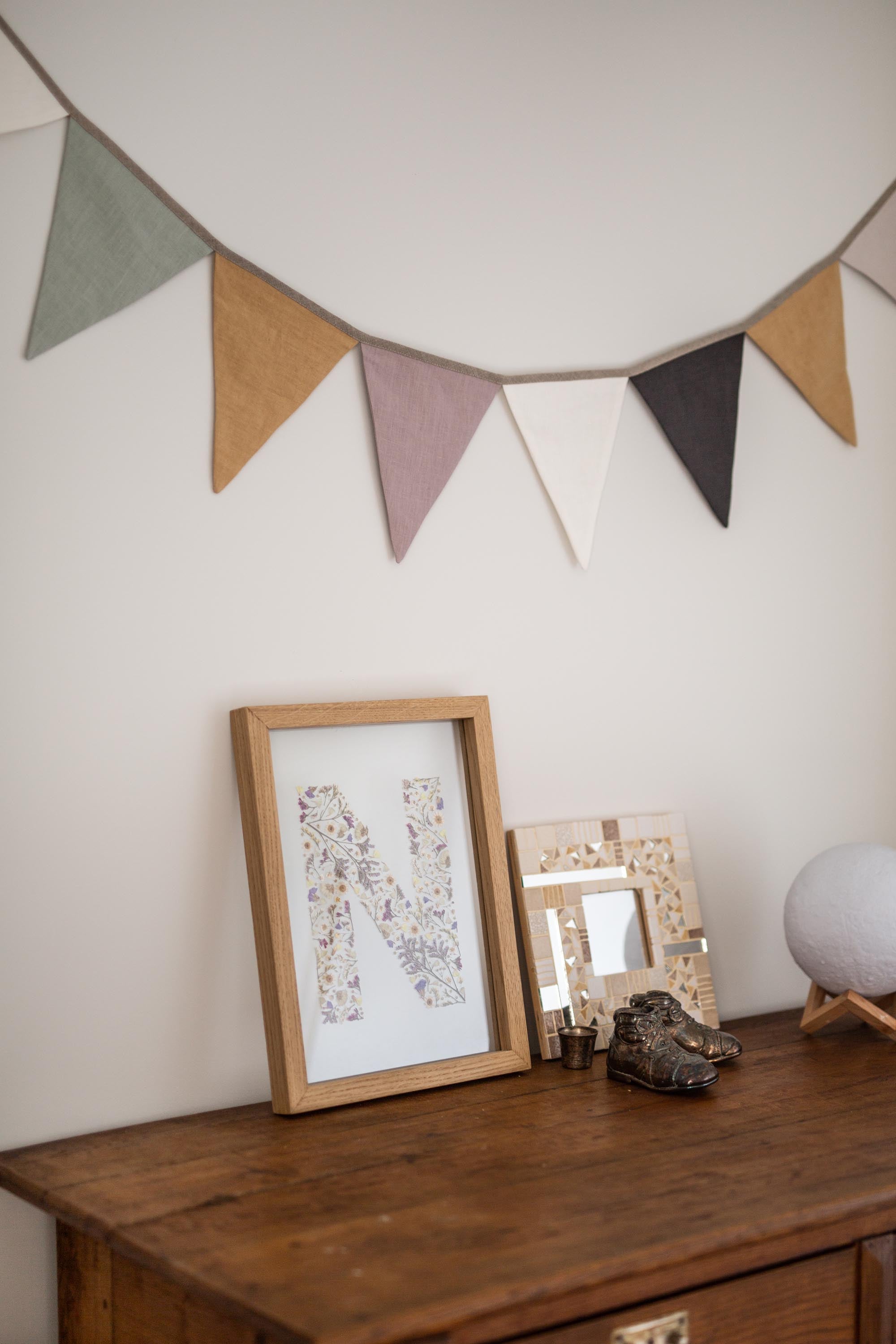 Neutral Color Linen Baby Bunting By AmourLinen