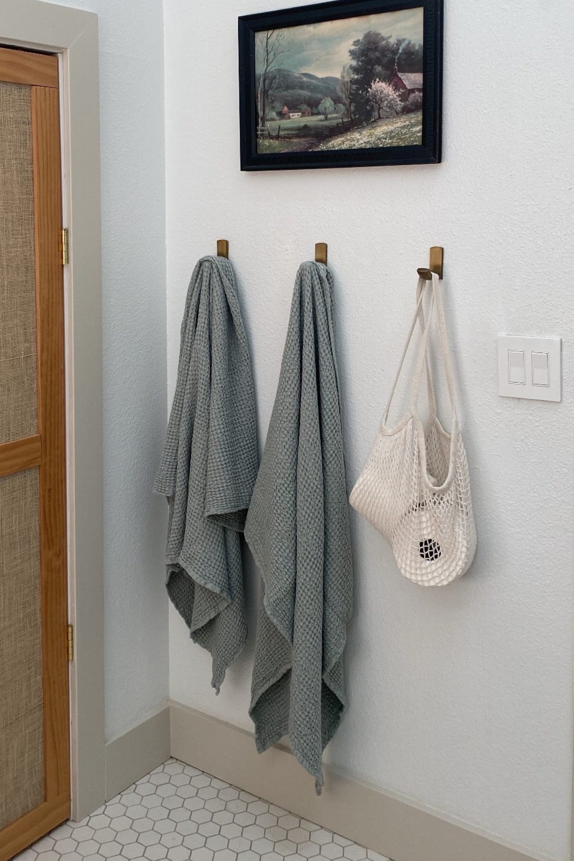 Waffle outlet bathroom towels