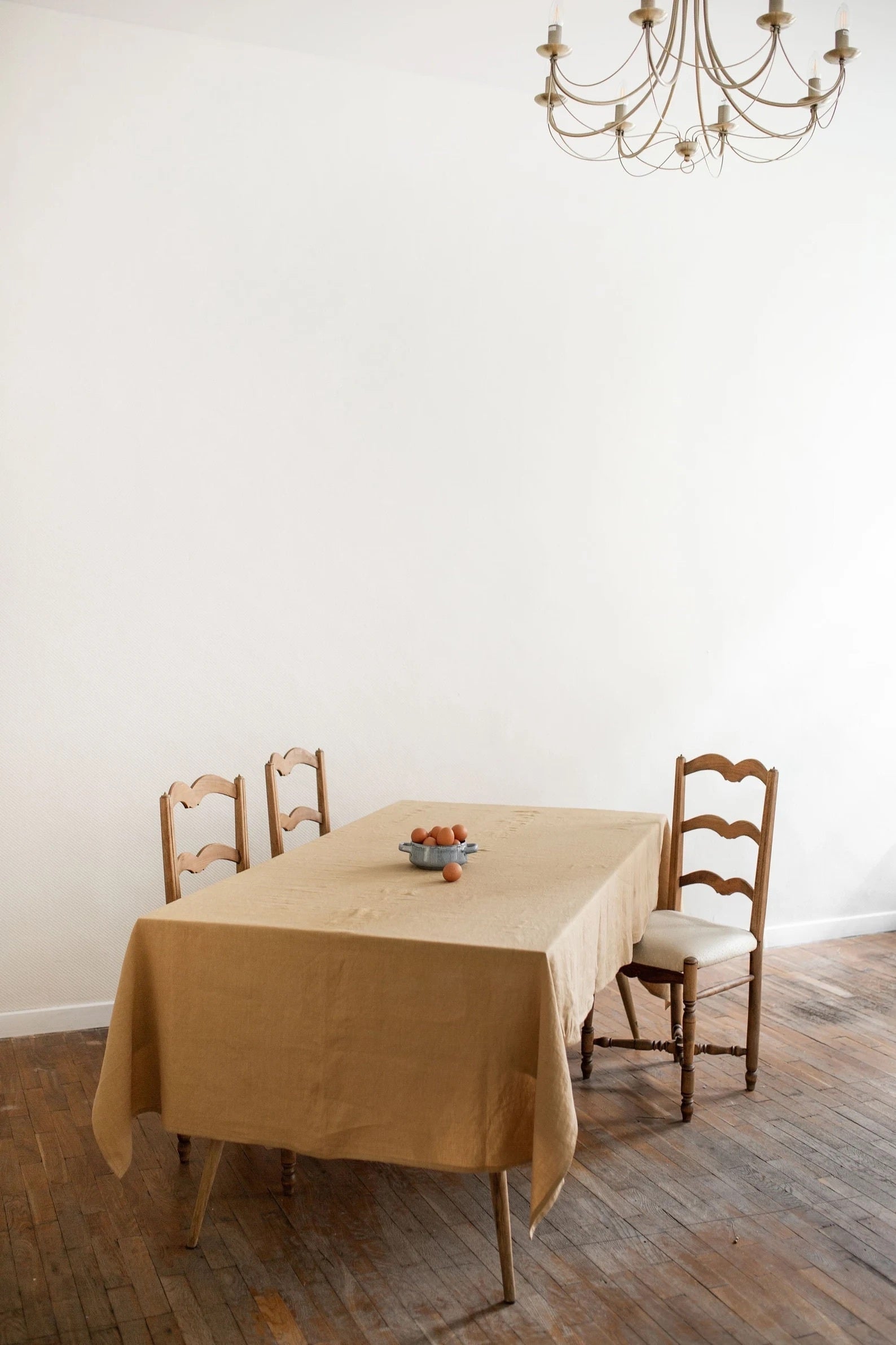 Mustard Color Linen Tablecloth By Amourlinen